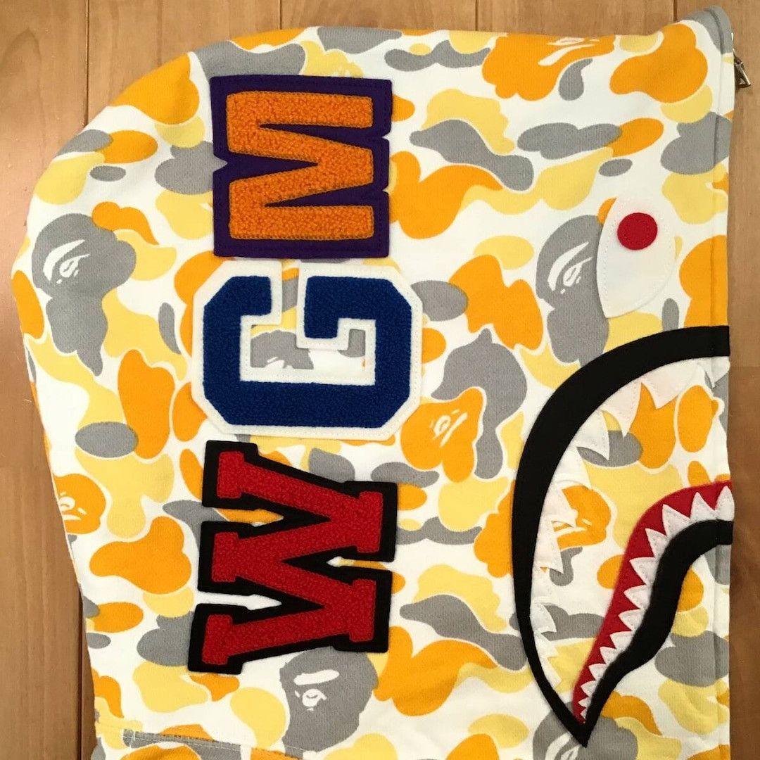 Bape 🔥2008 Matsuyama Store Camo🔥 BAPE shark full zip hoodie NIGO Size US L / EU 52-54 / 3 - 4 Thumbnail