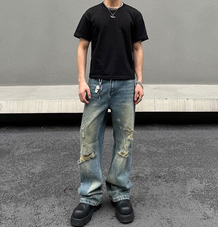Other Distressed Denim Jeans, Ripped Jeans Size US 32 / EU 48 - 5 Thumbnail