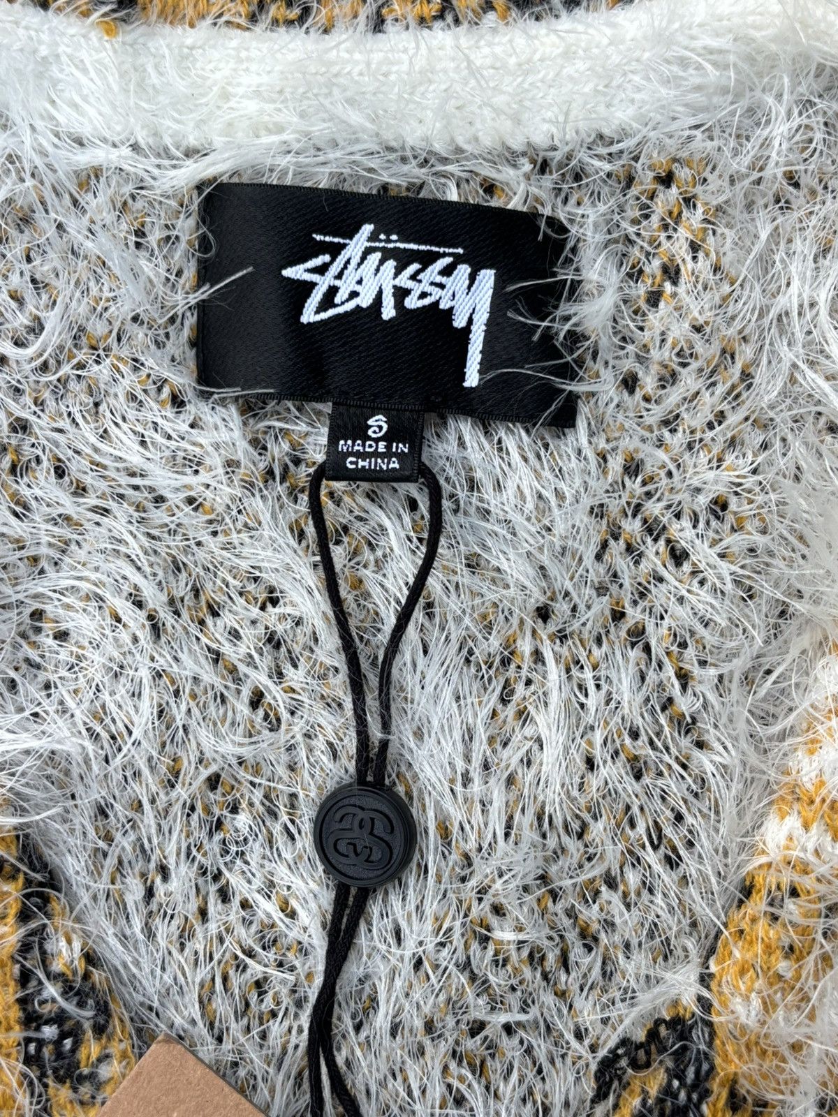 Stussy Stussy Hairy Plaid Cardigan Size US M / EU 48-50 / 2 - 4 Thumbnail