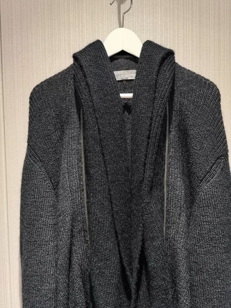 Yohji Yamamoto Yohji Yamamoto 17aw Fake Two-Piece Knitted Cardigan sweater Size US L / EU 52-54 / 3 - 5 Thumbnail