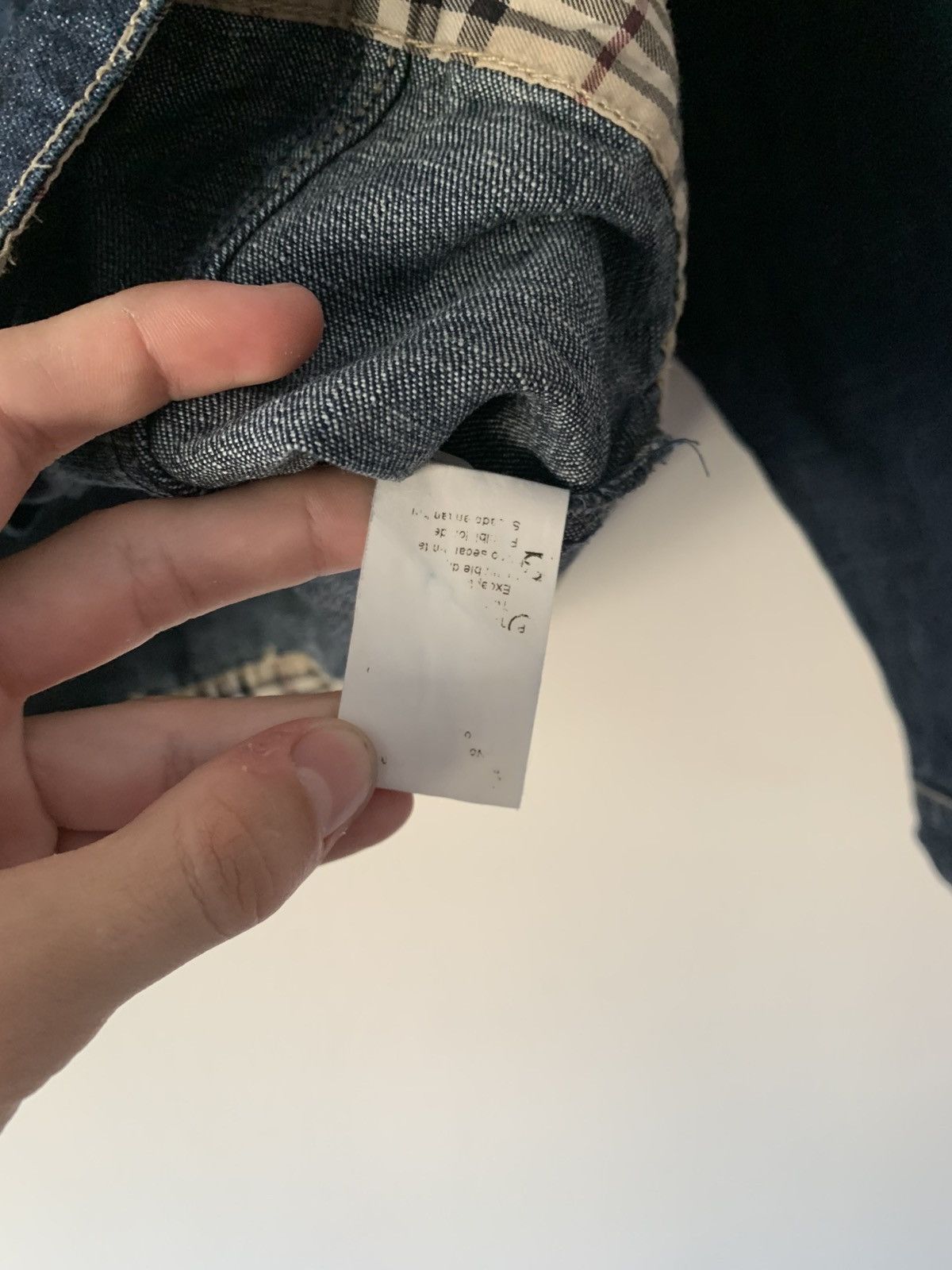 Burberry 🔥VINTAGE BURBERRY DENIM JACKET Size M / US 6-8 / IT 42-44 - 15 Thumbnail
