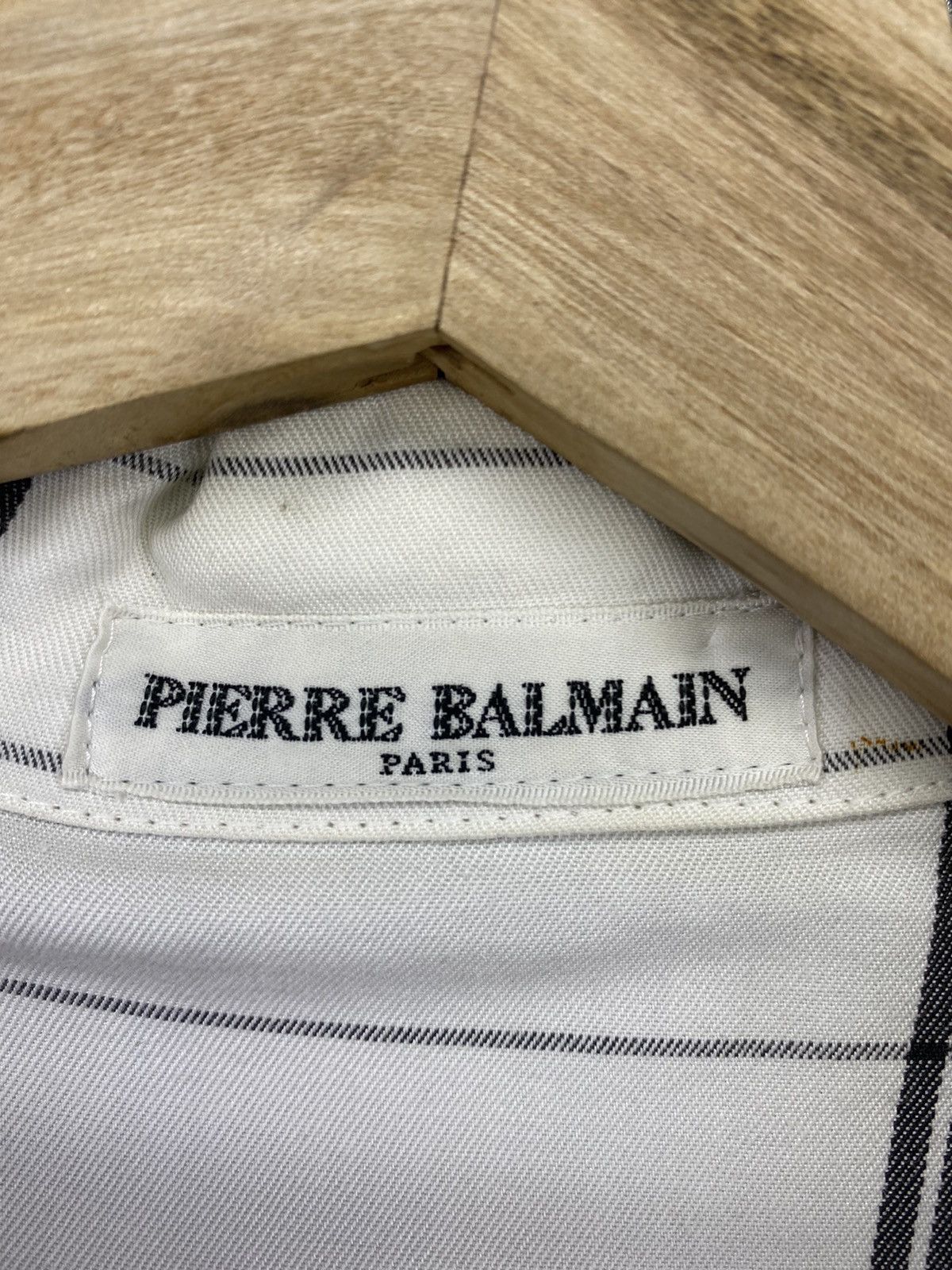Vintage Pierre Balmain Overstriped Rare Coat Jacket