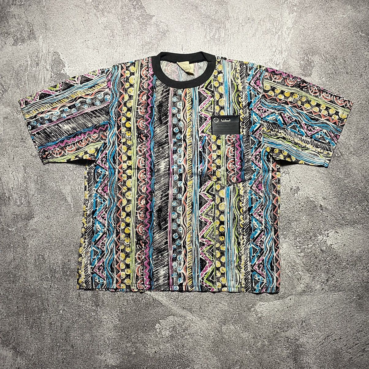Man Made In Australia × Vintage Vintage Art Pocket Tee Coogie Style Size US L / EU 52-54 / 3 - 1 Thumbnail