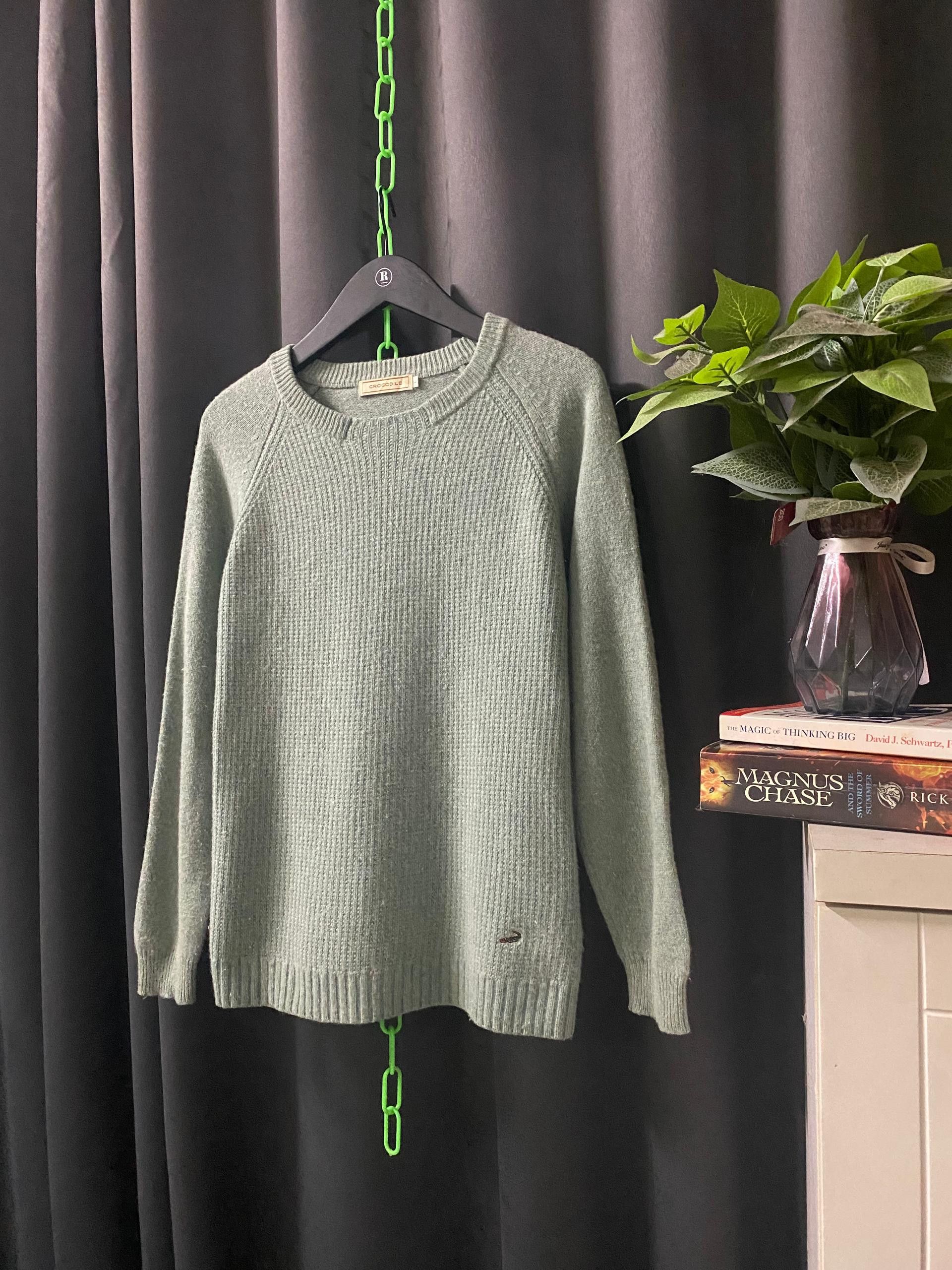Japanese Brand Crocodile Knitwear Sweater Size L / US 10 / IT 46 - 2 Thumbnail