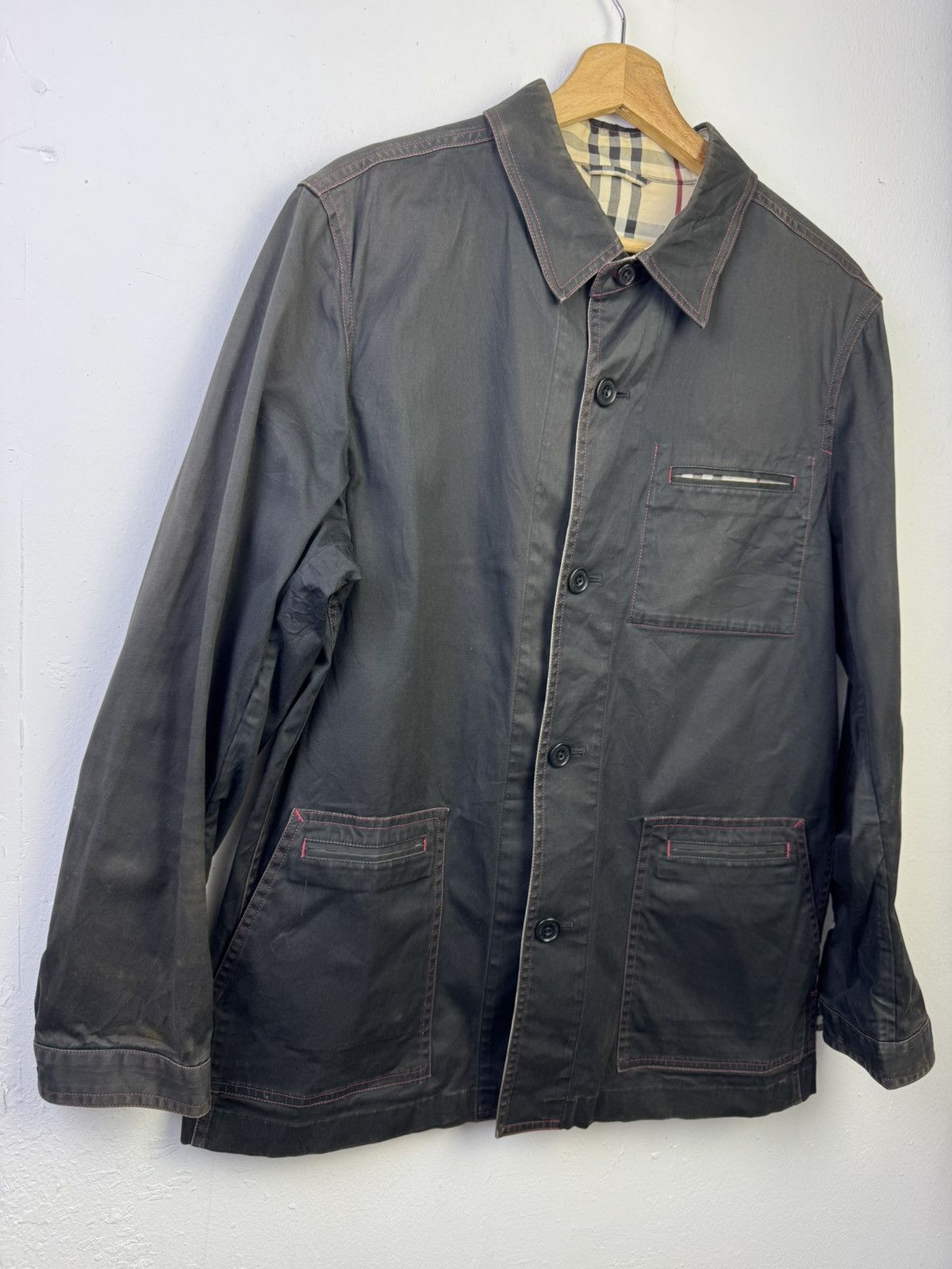 Burberry Burberry Black Label Chore Worker Light Jacket. Size US L / EU 52-54 / 3 - 3 Thumbnail