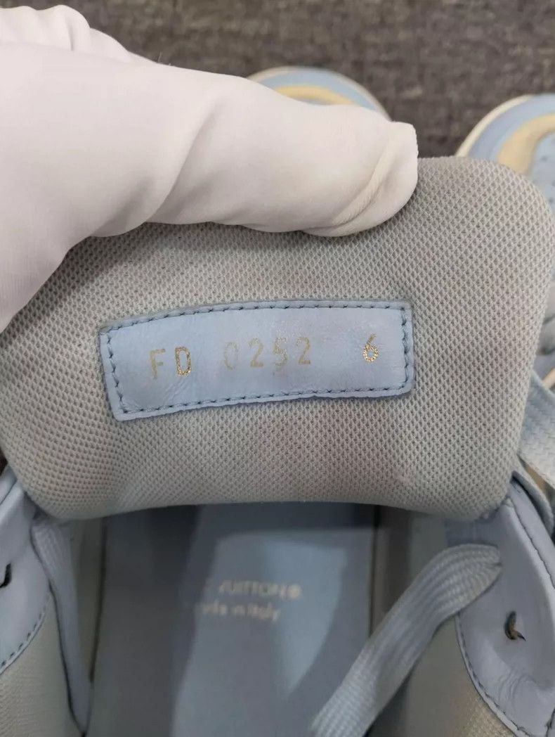 Louis Vuitton Louis Vuitton Louis Vuitton Blue Trainer Shoes for Sale-25 Size US 7.5 / EU 40-41 - 6 Thumbnail