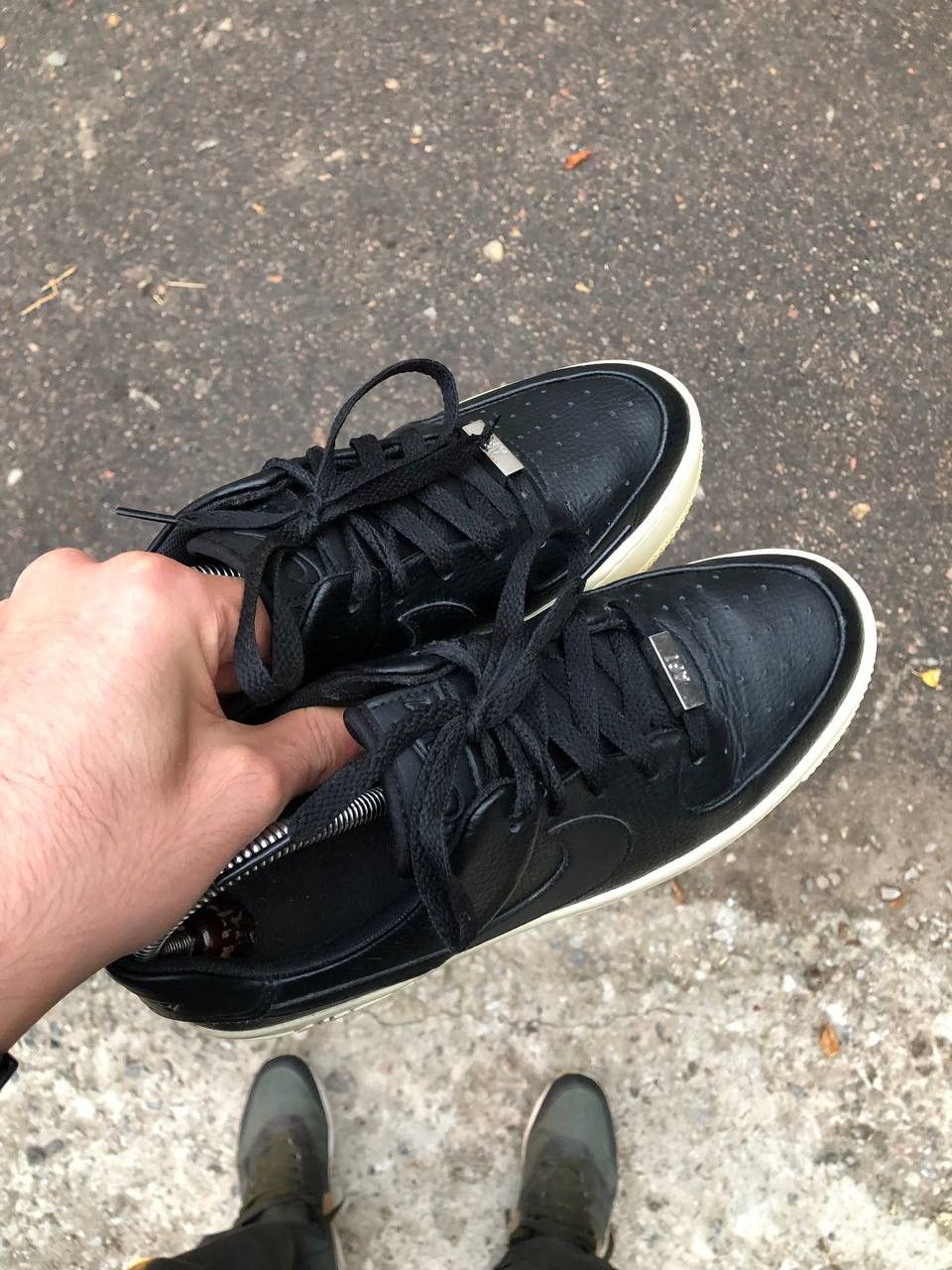 Nike × Vintage VERY RARE NIKE AIR FORCE DESIGNER SNEAKERS JAPAN STYLE Y2K Size US 8 / IT 38 - 9 Thumbnail