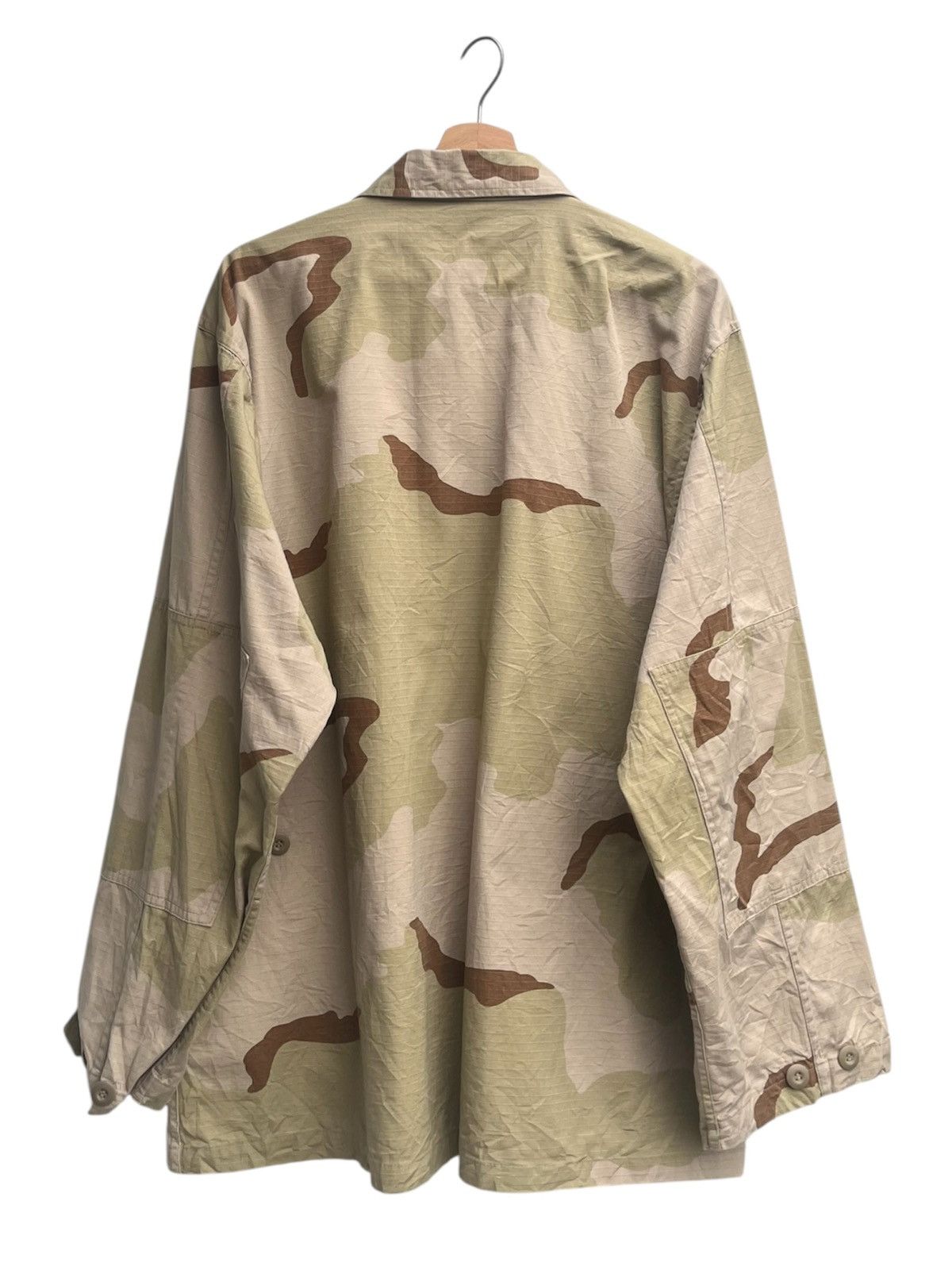 Vintage Desert Camouflage Nato Military Combat Jacket Size US L / EU 52-54 / 3 - 6 Thumbnail