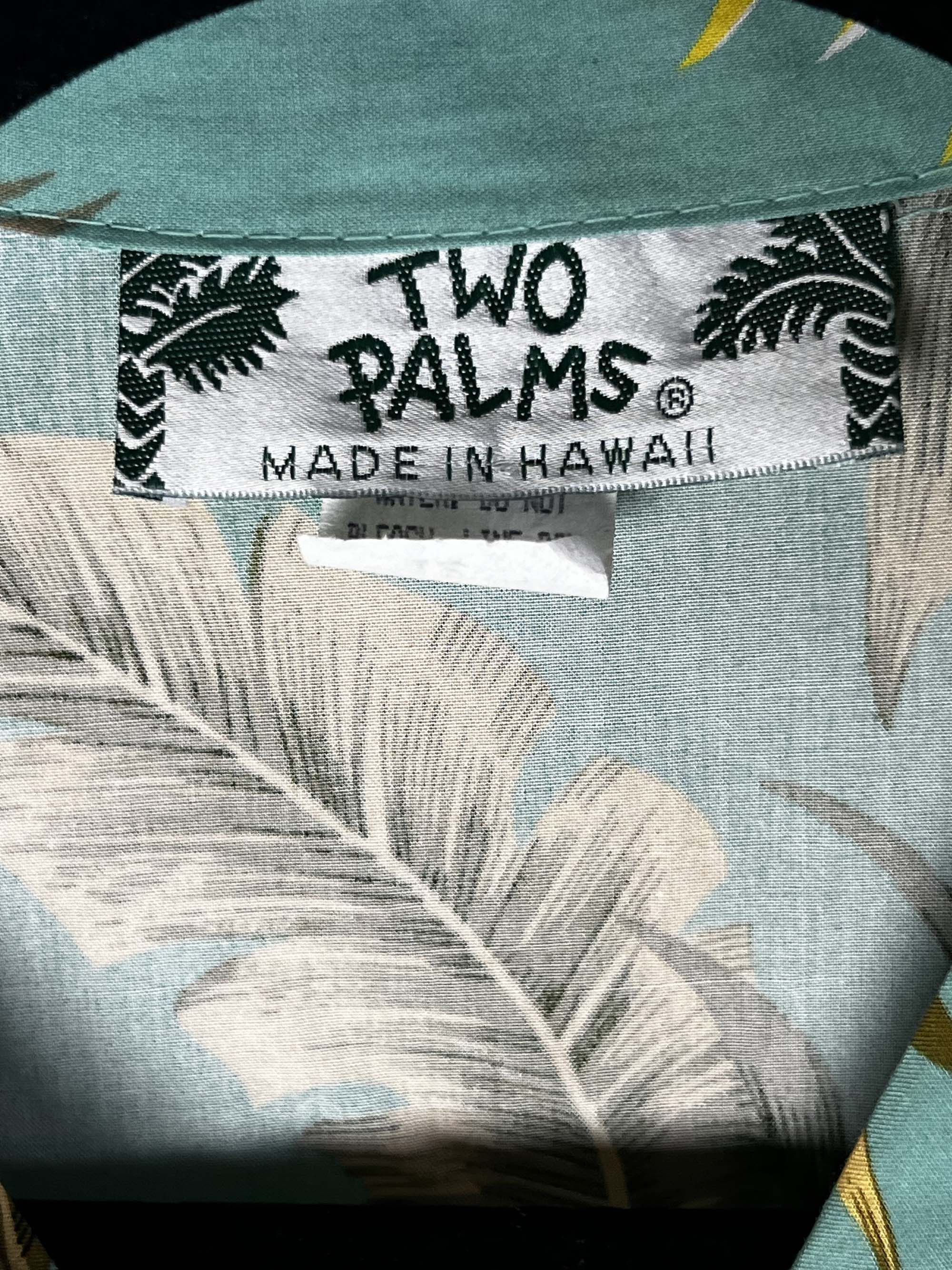 Vintage Vintage 1990's Two Palms Hawaiian Luau Aloha Party Shirt Size XS / US 0-2 / IT 36-38 - 7 Thumbnail