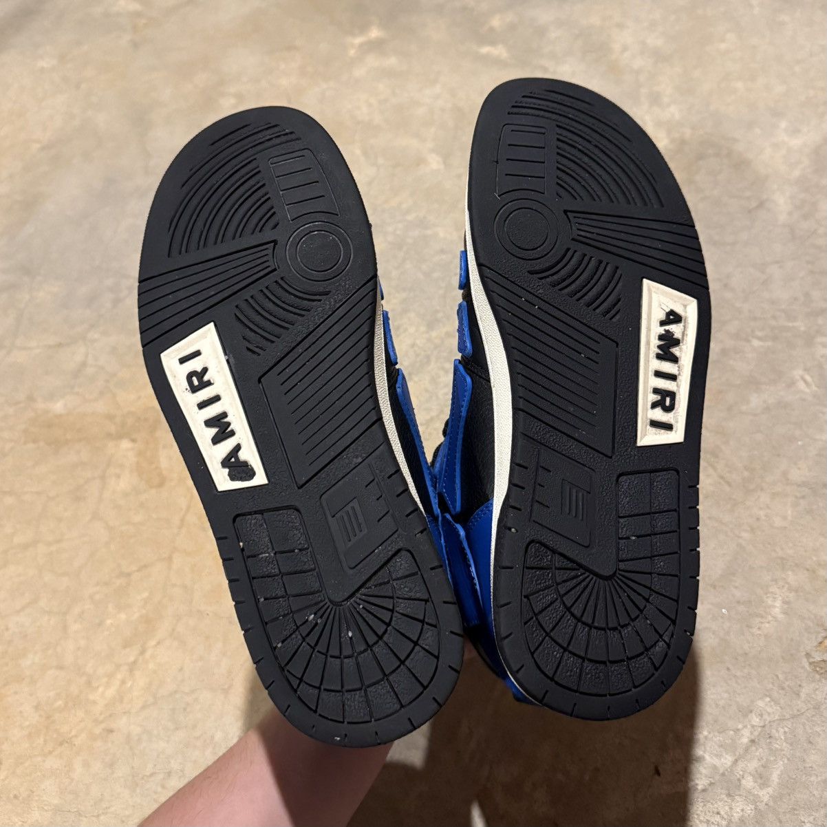Amiri Amiri Skel Top High Sneaker Black Blue US 11 Size US 11 / EU 44 - 8 Thumbnail