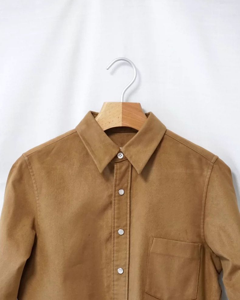 Comme des Garcons Comme des Garcons Denim tassel suede shirt Size US S / EU 44-46 / 1 - 8 Thumbnail