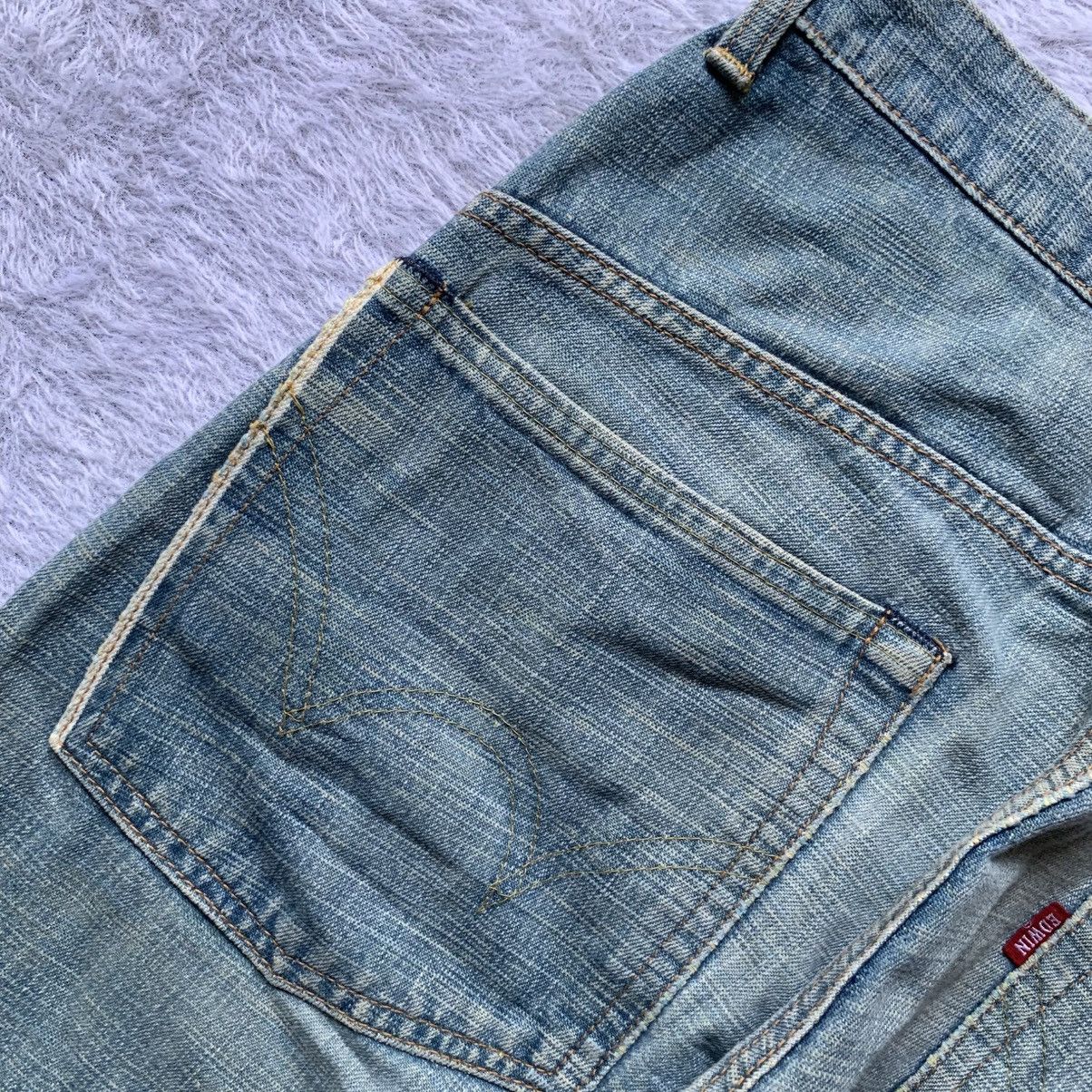 Edwin Japanese brand Vintage edwin blue line selvedge Size US 30 / EU 46 - 10 Thumbnail