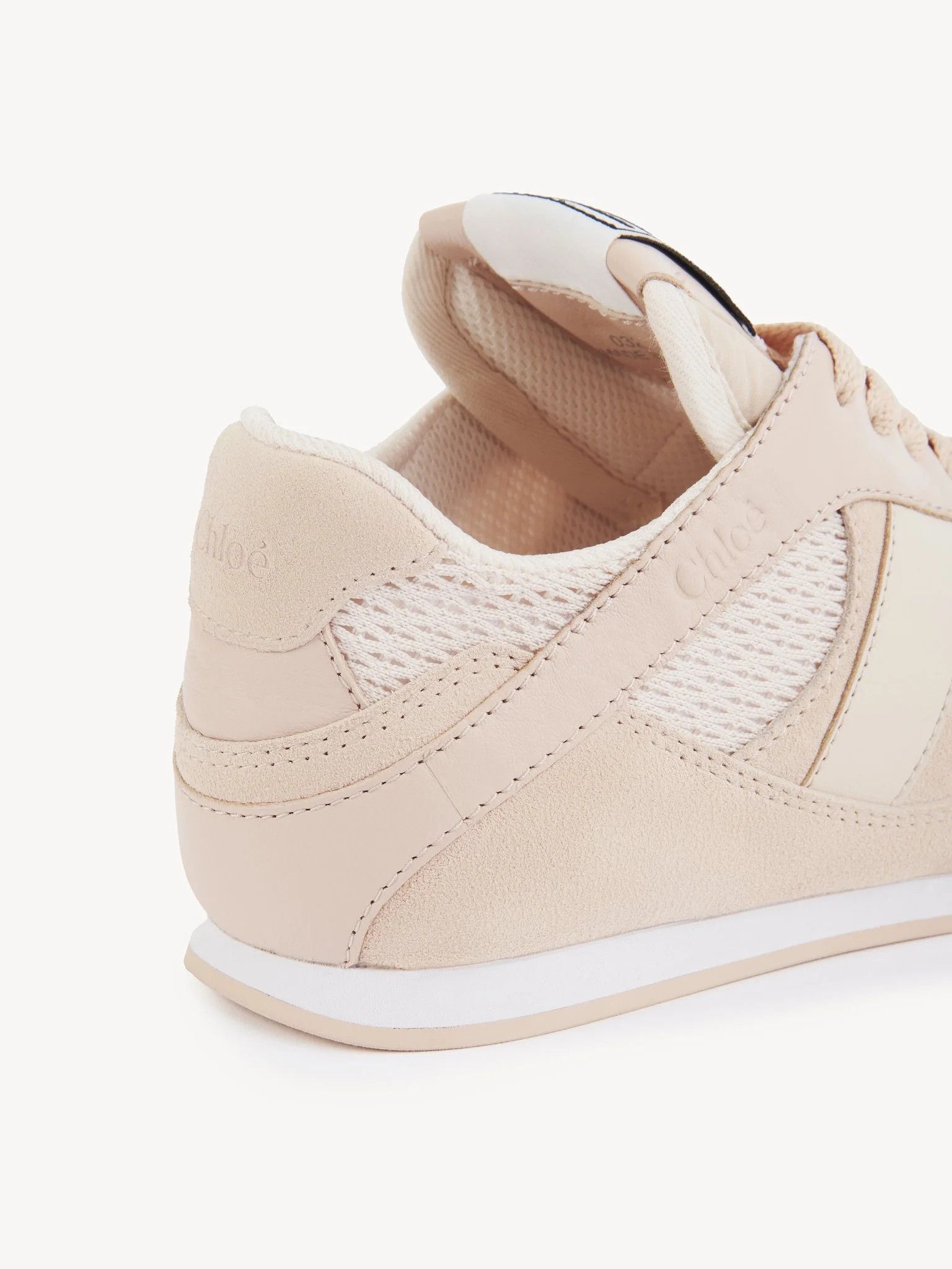 Chloe o1loc1c10226 Kick Low-Top Sneakers in Peachy Pink Size US 6 / IT 36 - 7 Thumbnail