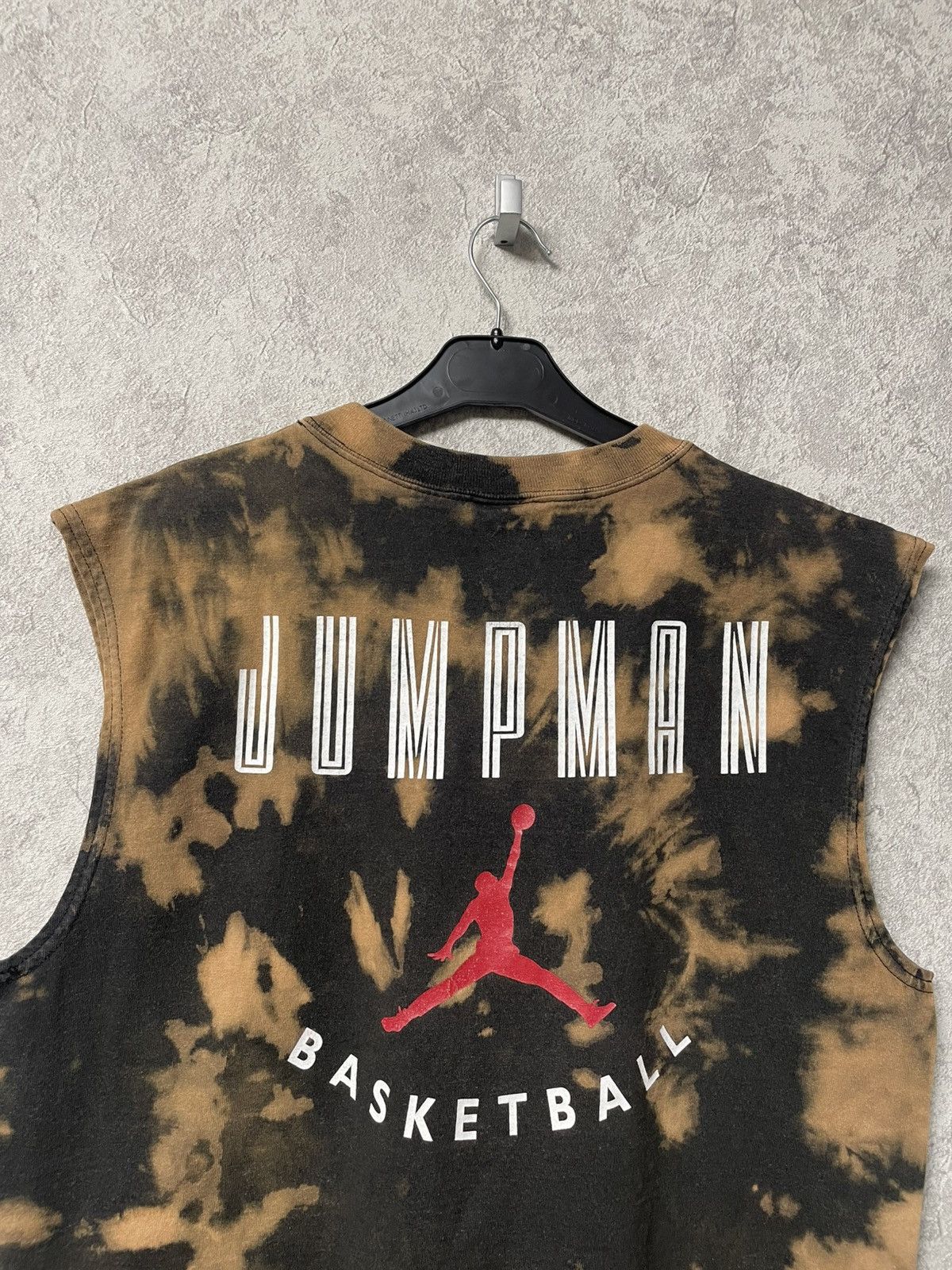 Nike Vintage 90s Nike Jordan Jampman Basketball Tie Dye Tank Top Size US M / EU 48-50 / 2 - 11 Thumbnail