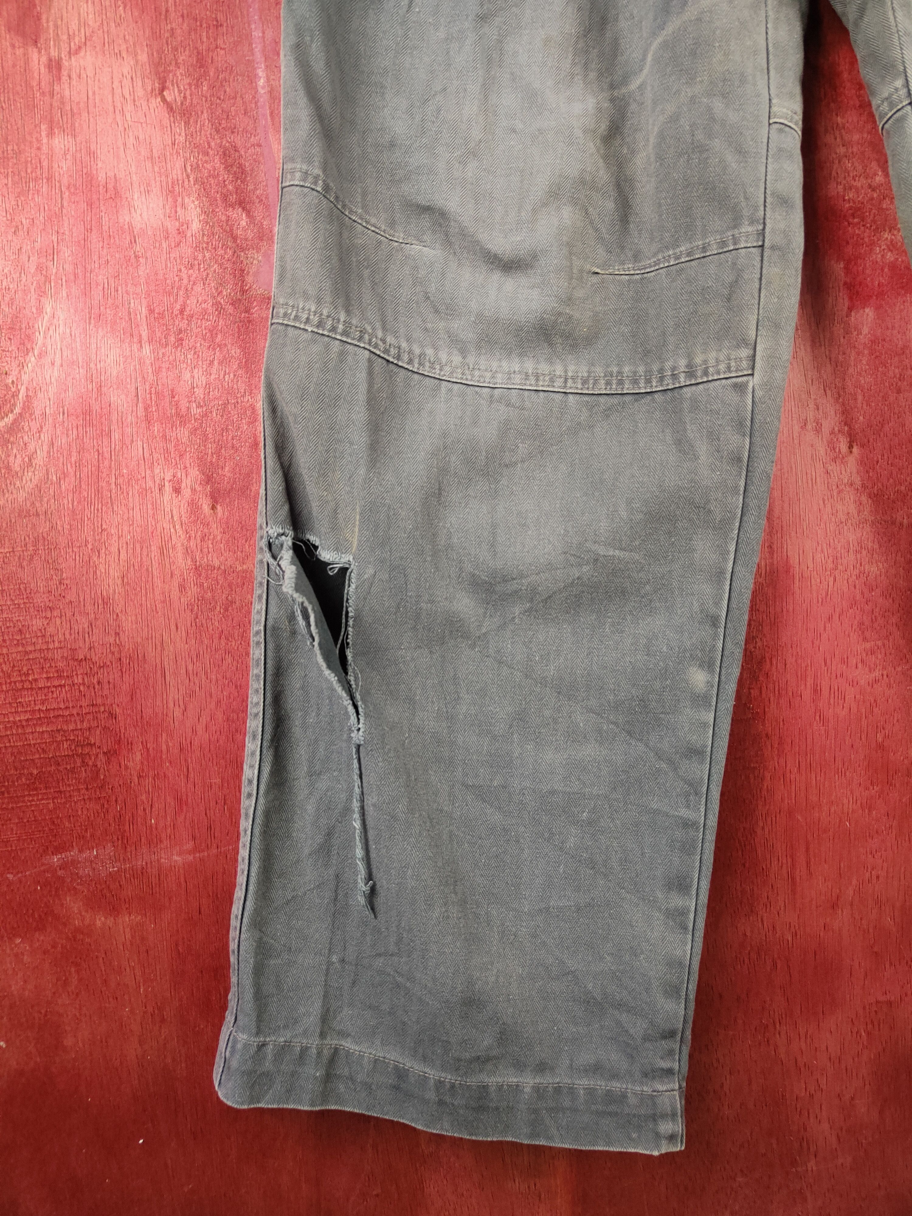 Japanese Brand × Vintage Ginwashi Faded Distressed Cargo Pants N#S007 Size US 30 / EU 46 - 5 Thumbnail