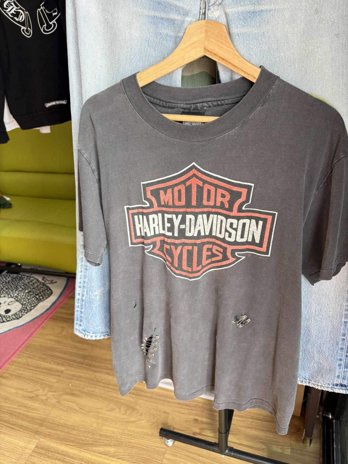 Harley Davidson Vintage harley-davidson sunfaded Size US M / EU 48-50 / 2 - 5 Thumbnail