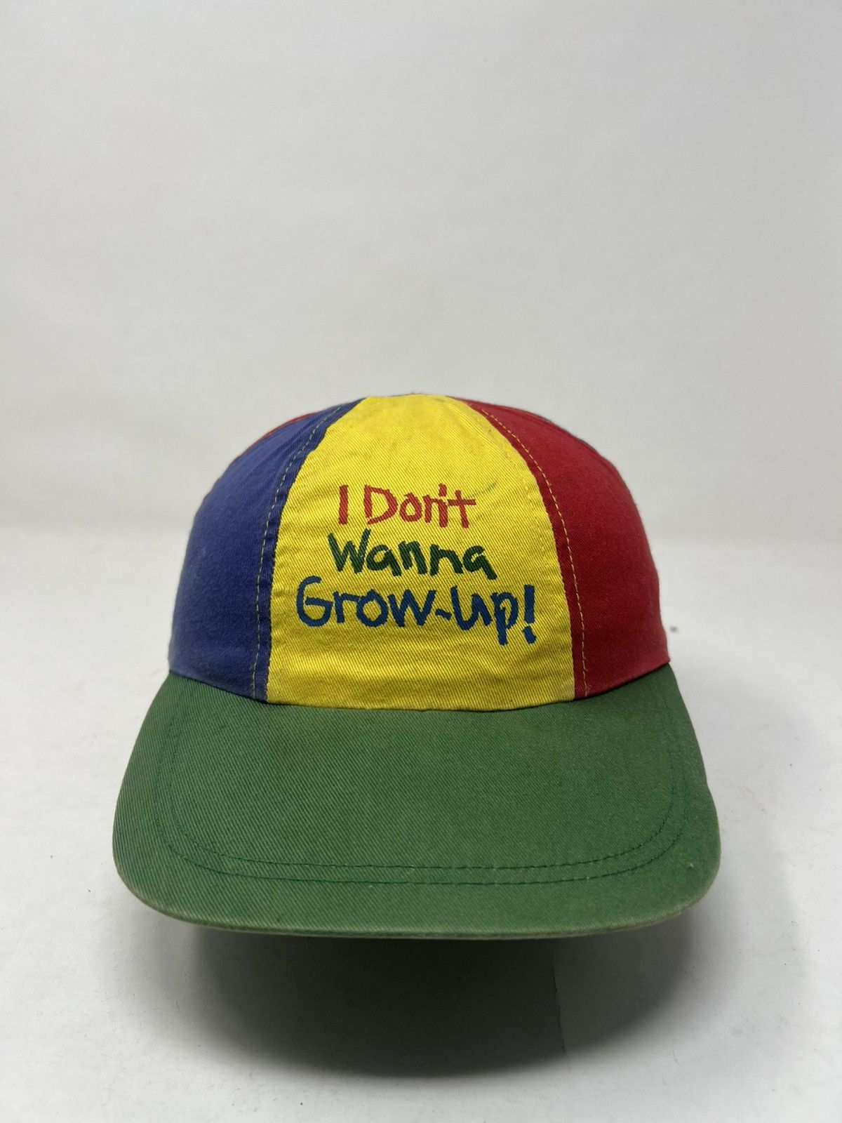 If Six Was Nine I Don't Wanna Grow-up! Pinwheel Hat Size ONE SIZE - 1 Thumbnail