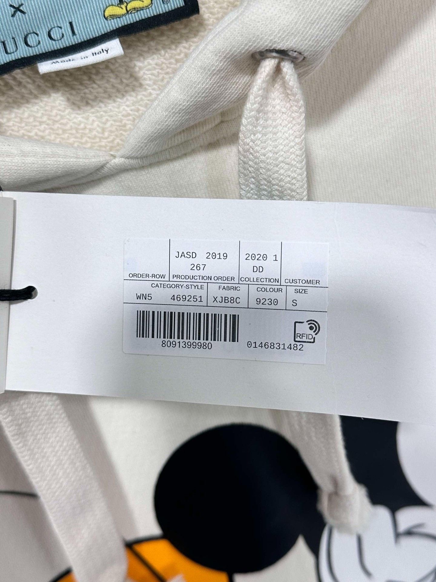 Gucci Gucci Disney co-branded sweatshirt 2501-Nextarrow Size US S / EU 44-46 / 1 - 6 Thumbnail