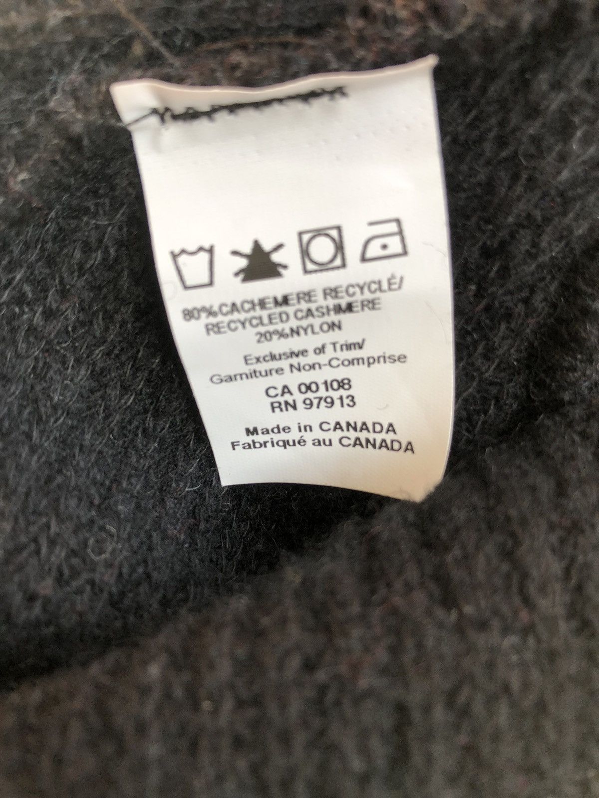 Other Anian Cashmere Blend BLACK Size ONE SIZE - 3 Thumbnail