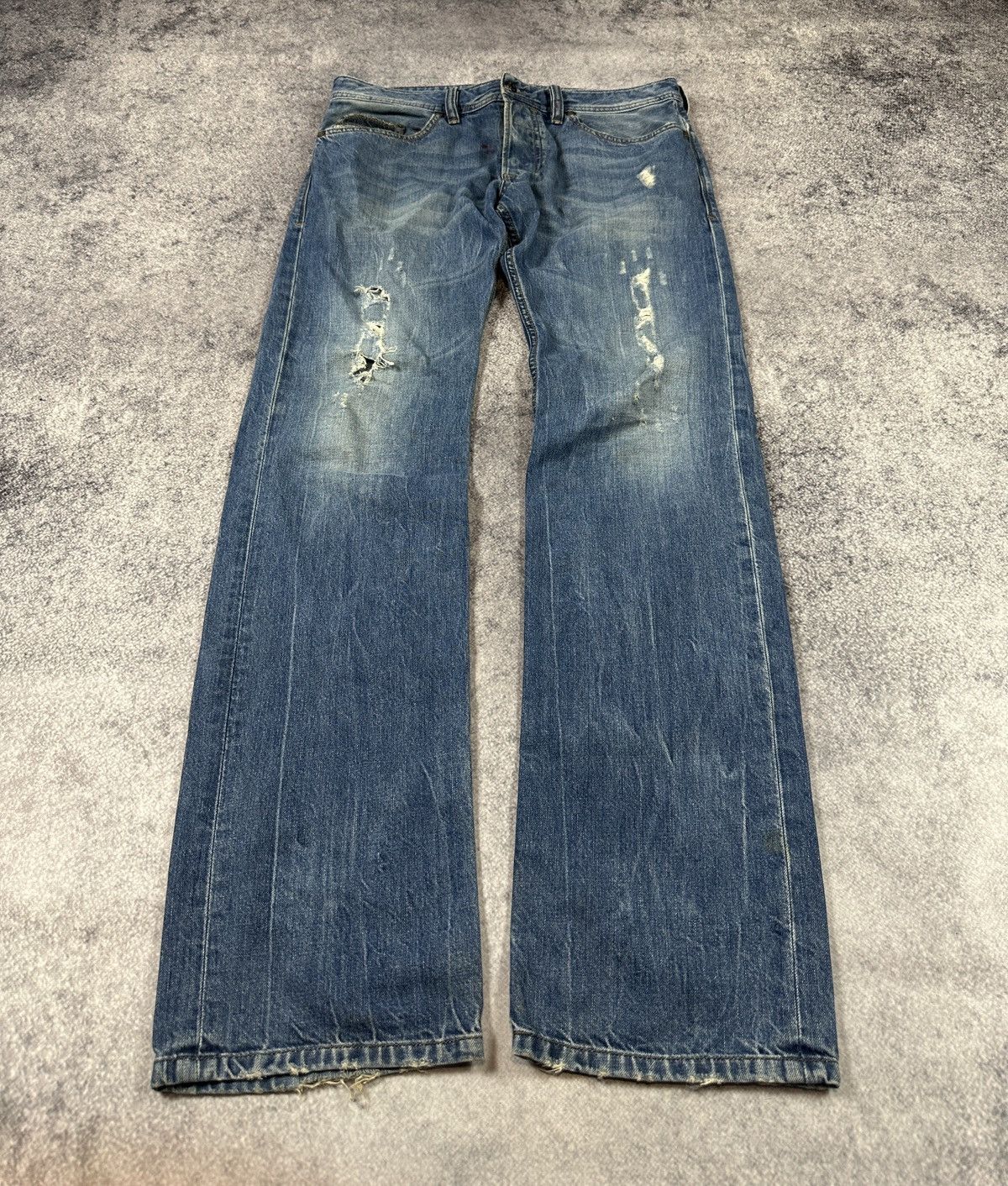 Diesel Y2K Vintage Diesel Safado Jeans Denim Streetwear Style USA L Size US 34 / EU 50 - 1 Thumbnail