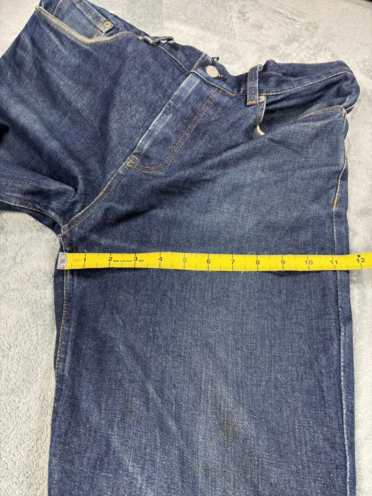 Helmut Lang Vintage 1999 Helmut Lang Classic Raw Denim. S008 Size US 31 - 13 Thumbnail