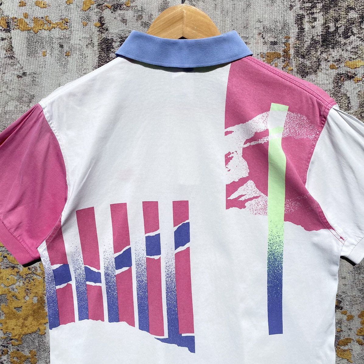 Nike Vintage Nike Agassi Challence Court Polo Shirt Distressed Size US S / EU 44-46 / 1 - 8 Thumbnail