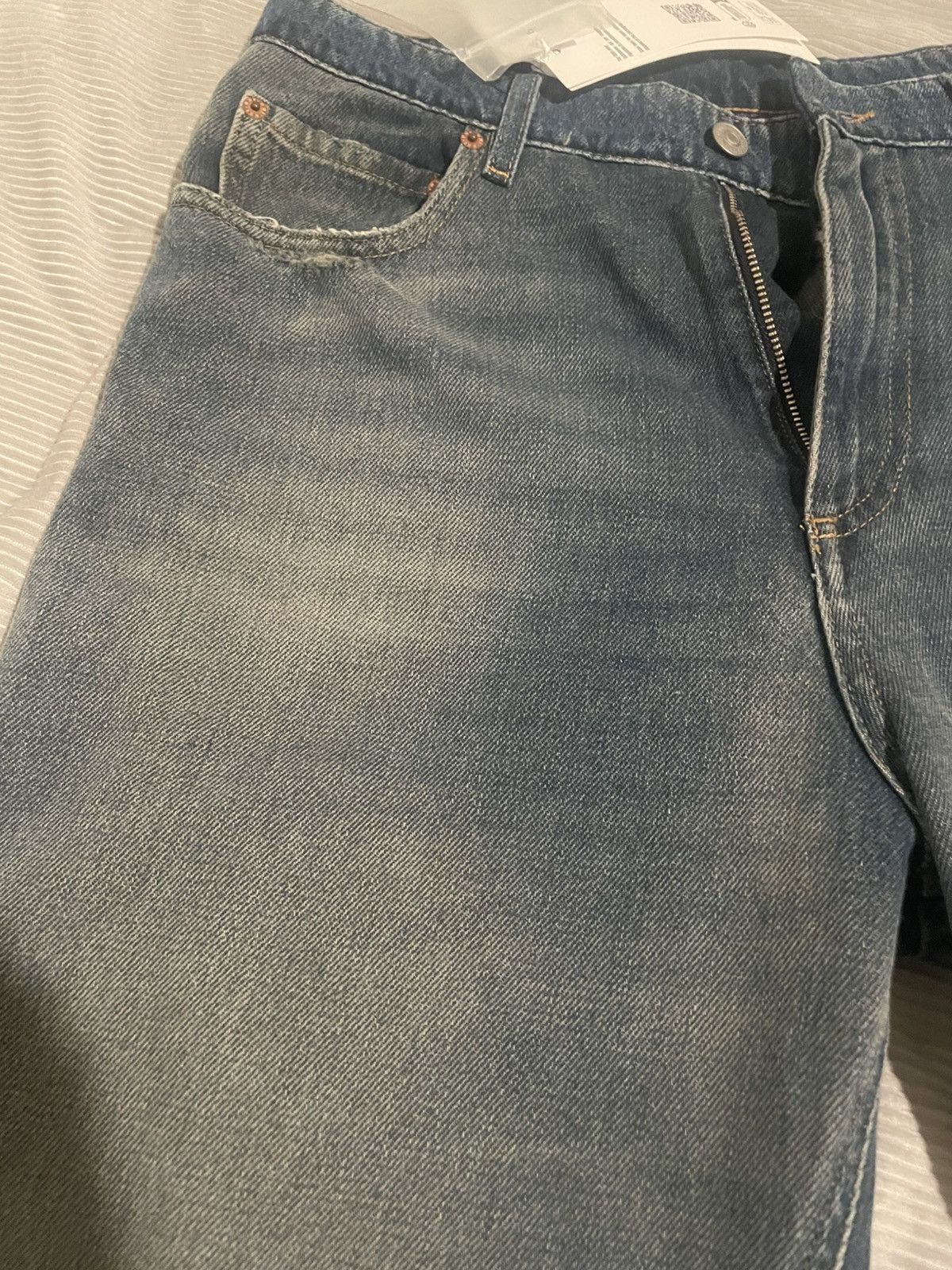 Maison Margiela Mm6 Two tone denim Size US 31 - 4 Thumbnail