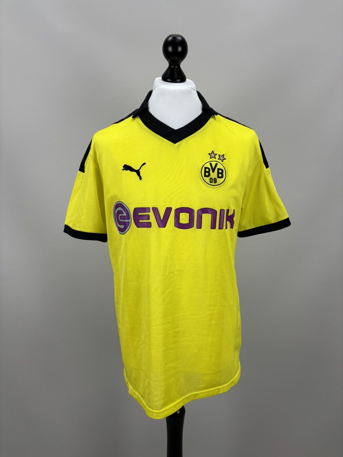 Puma Mens t shirt Puma BVB Borussia Dortmund Size XL Color Yellow Size US XL / EU 56 / 4 - 1 Thumbnail