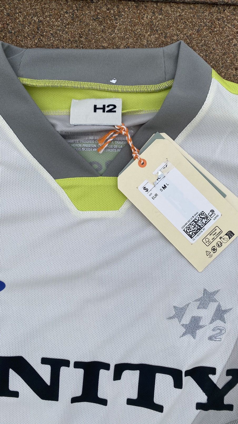 H&M × Heron Preston H&M Heron Preston Double Layered Tee Size US M / EU 48-50 / 2 - 7 Thumbnail