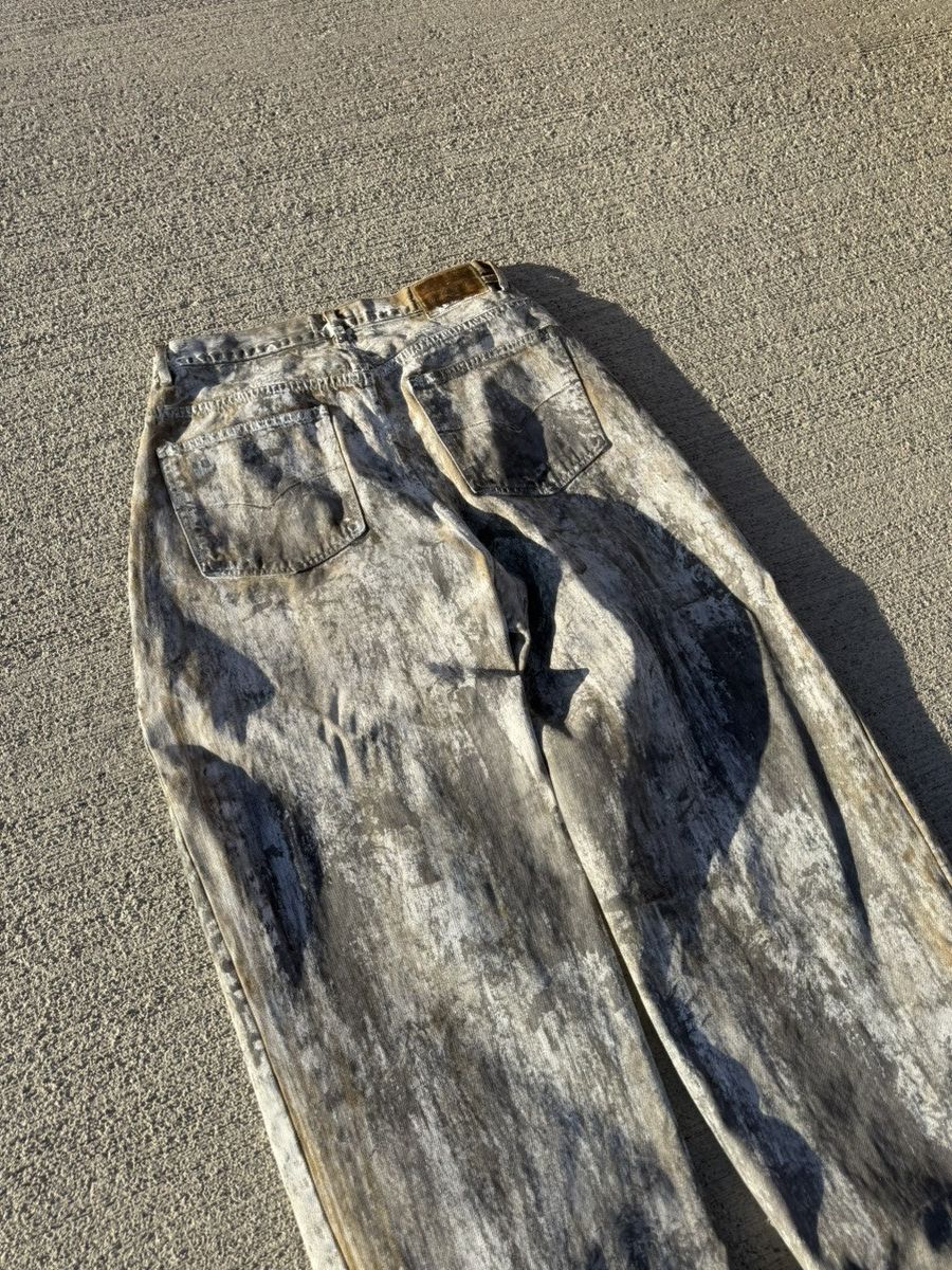 Eternal Eternal Love World Painted Baggy Denim Size US 32 / EU 48 - 2 Thumbnail