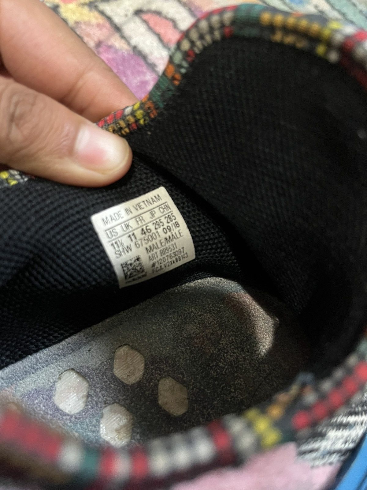 Adidas Human Race Size US 11.5 / EU 44-45 - 6 Thumbnail