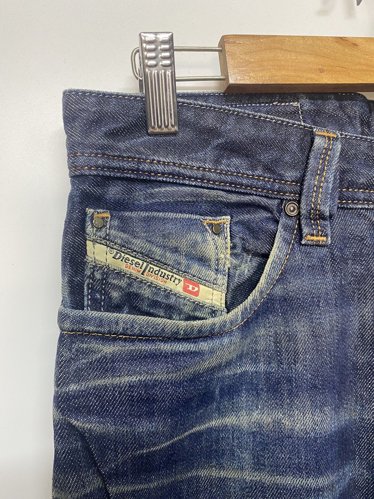 Diesel × Japanese Brand Diesel Industry 0073N Denim Distressed Jeans Size US 30 / EU 46 - 9 Thumbnail