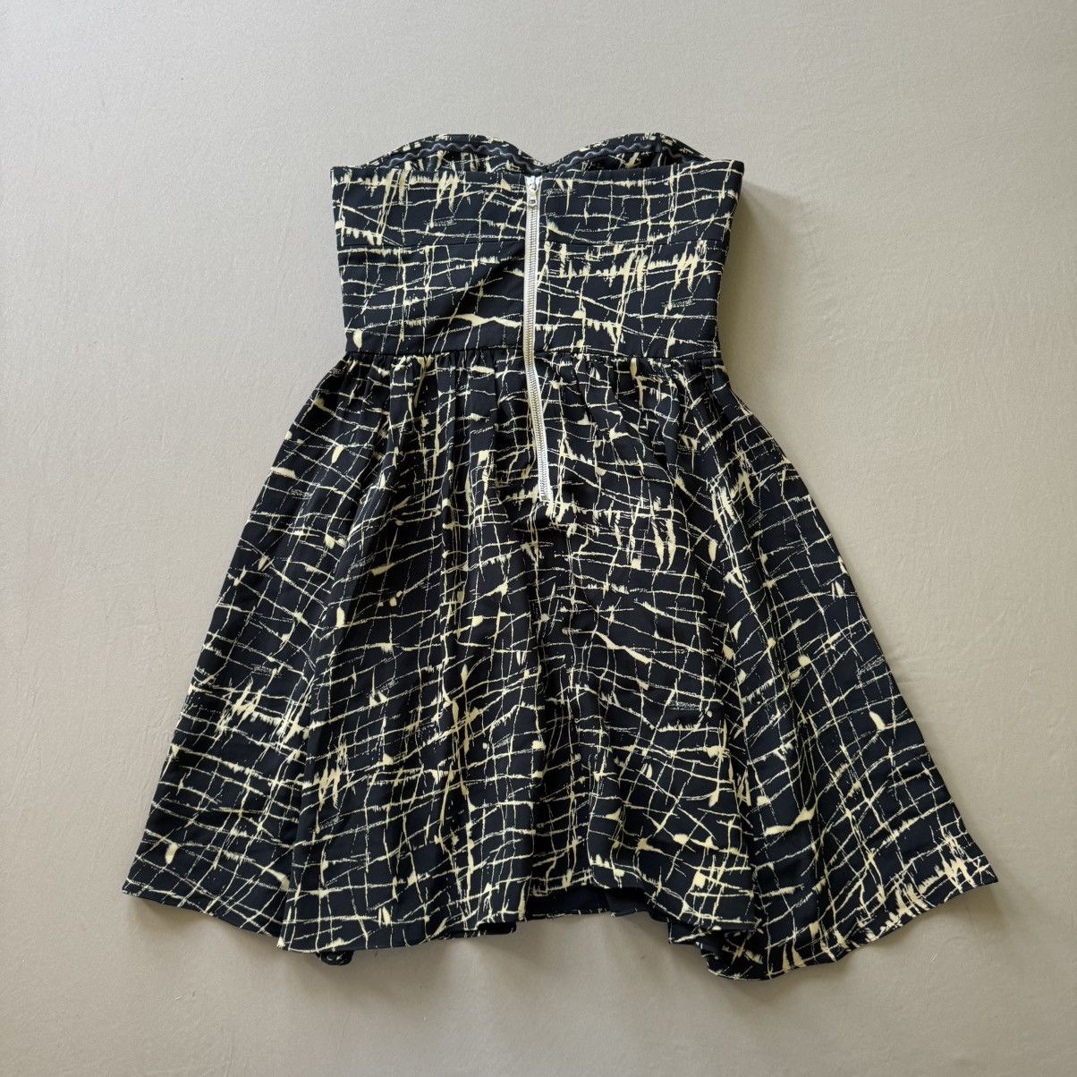 Other Jay Godfrey Strapless Fit & Flare Silk Mini Dress Size S / US 4 / IT 40 - 2 Thumbnail
