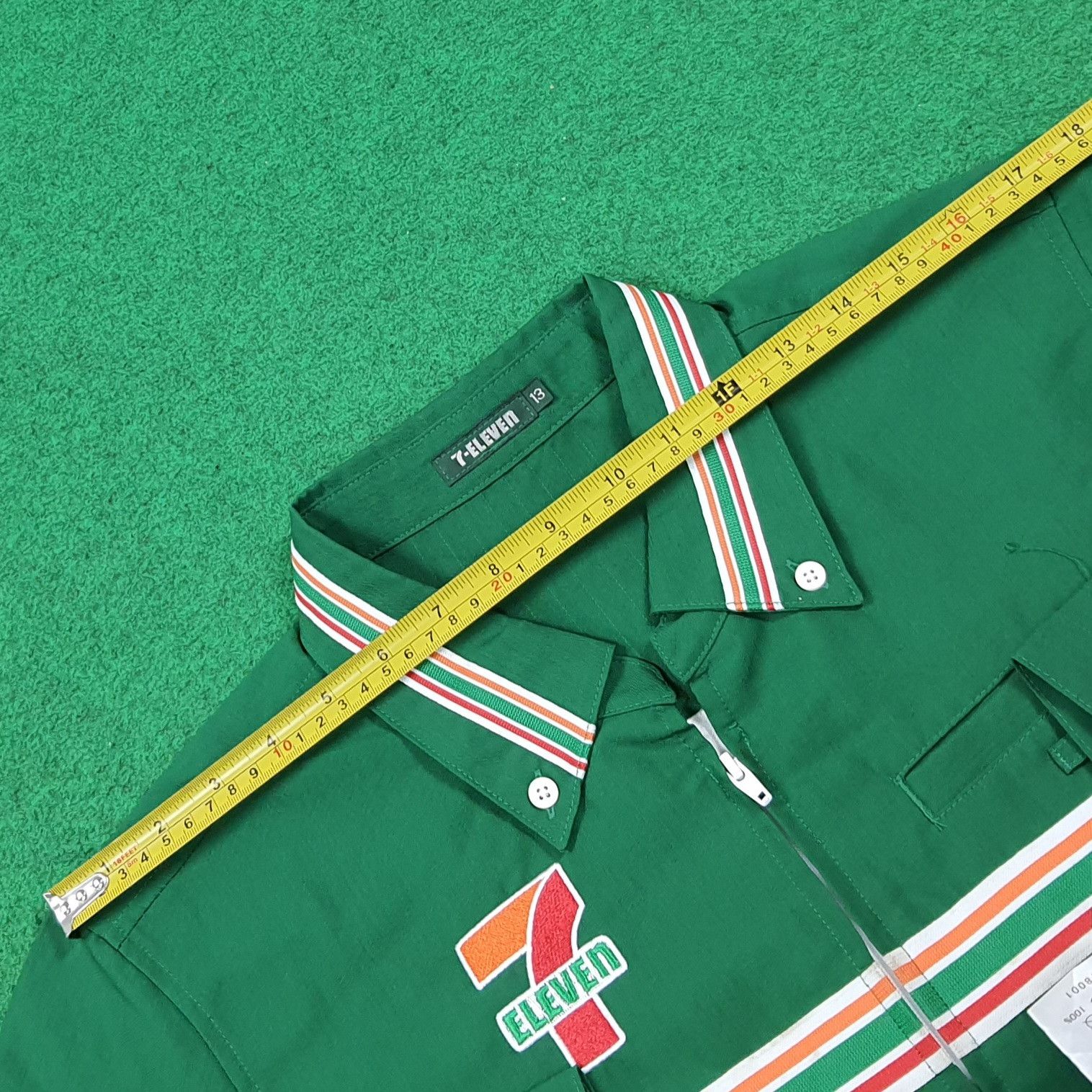 Japanese Brand Vintage 7 Eleven Japan Staff Uniform Jacket C285N7 Size M / US 6-8 / IT 42-44 - 8 Thumbnail