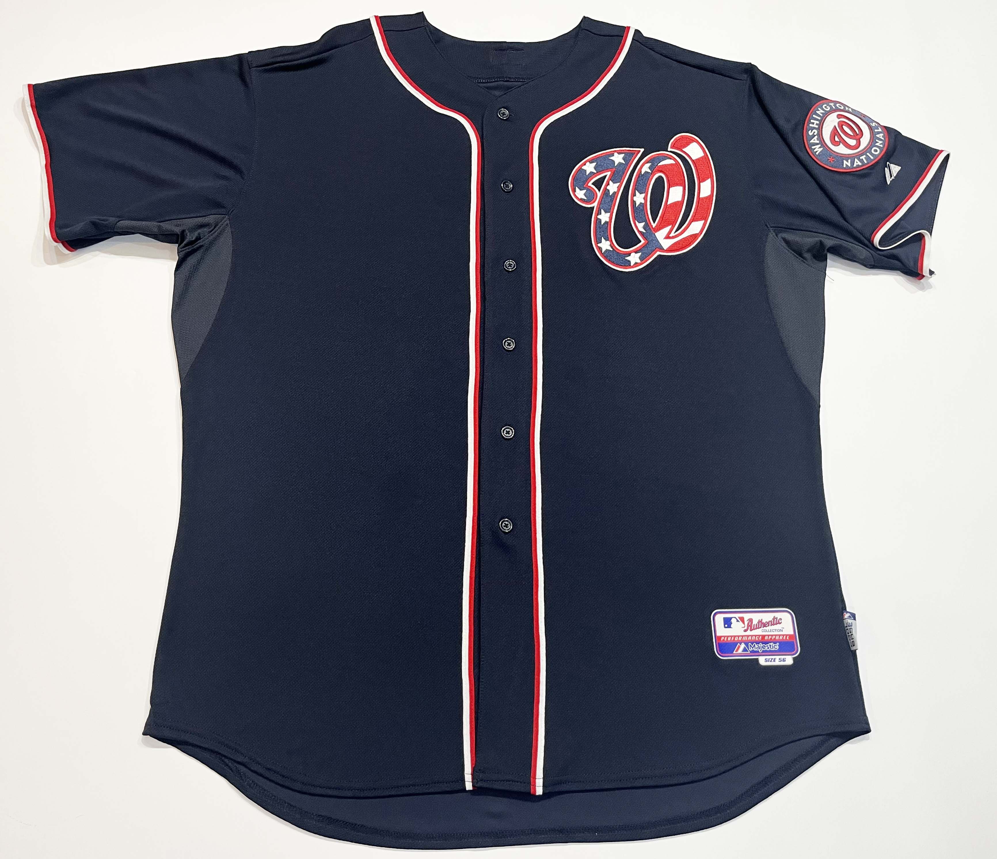 Majestic Authentic MLB Washington Nationals Jersey