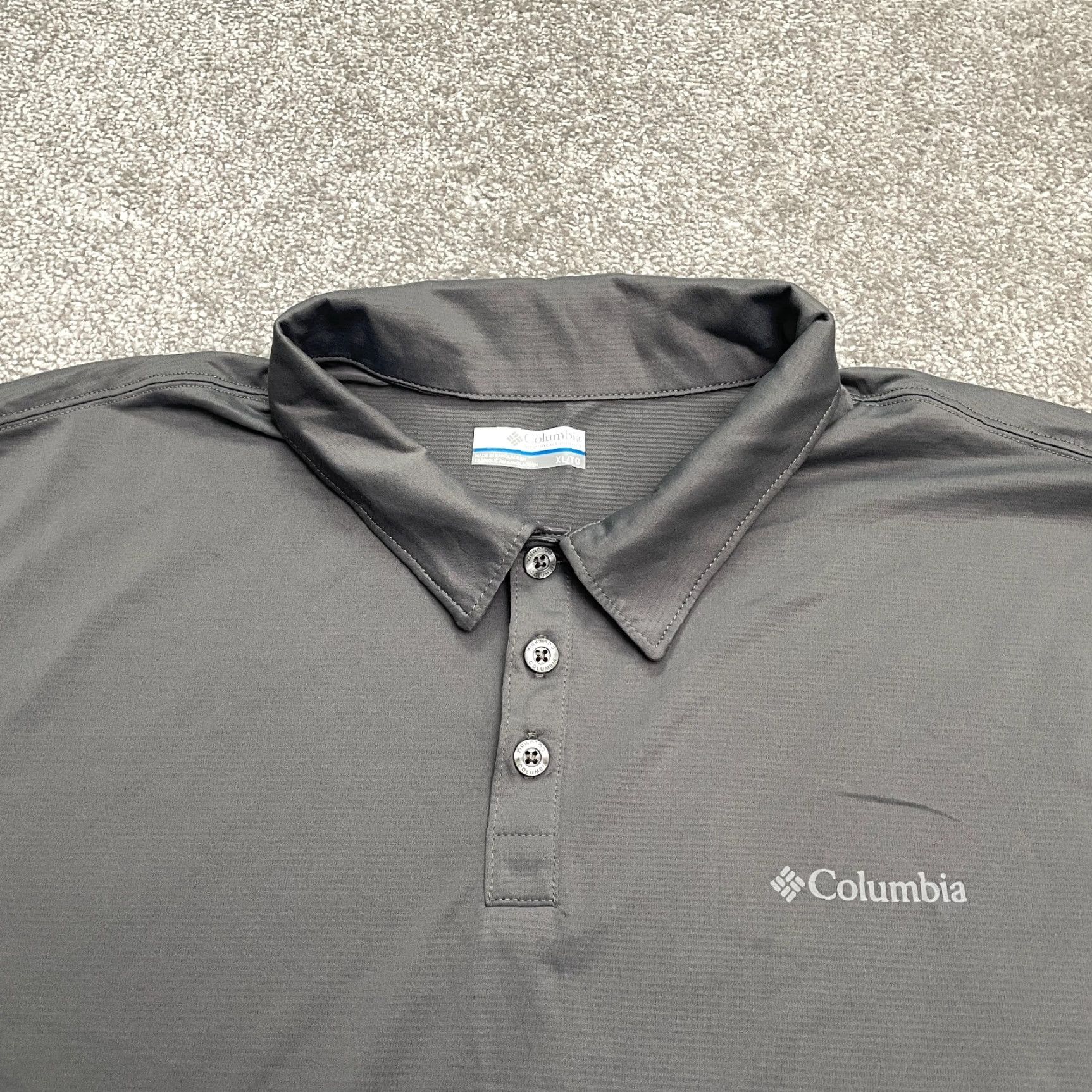 Vintage Columbia Omni Wick Polo Shirt Mens XL Dark Gray Short Sleeve Outdoor Active Hike Shirt Size US XL / EU 56 / 4 - 3 Thumbnail