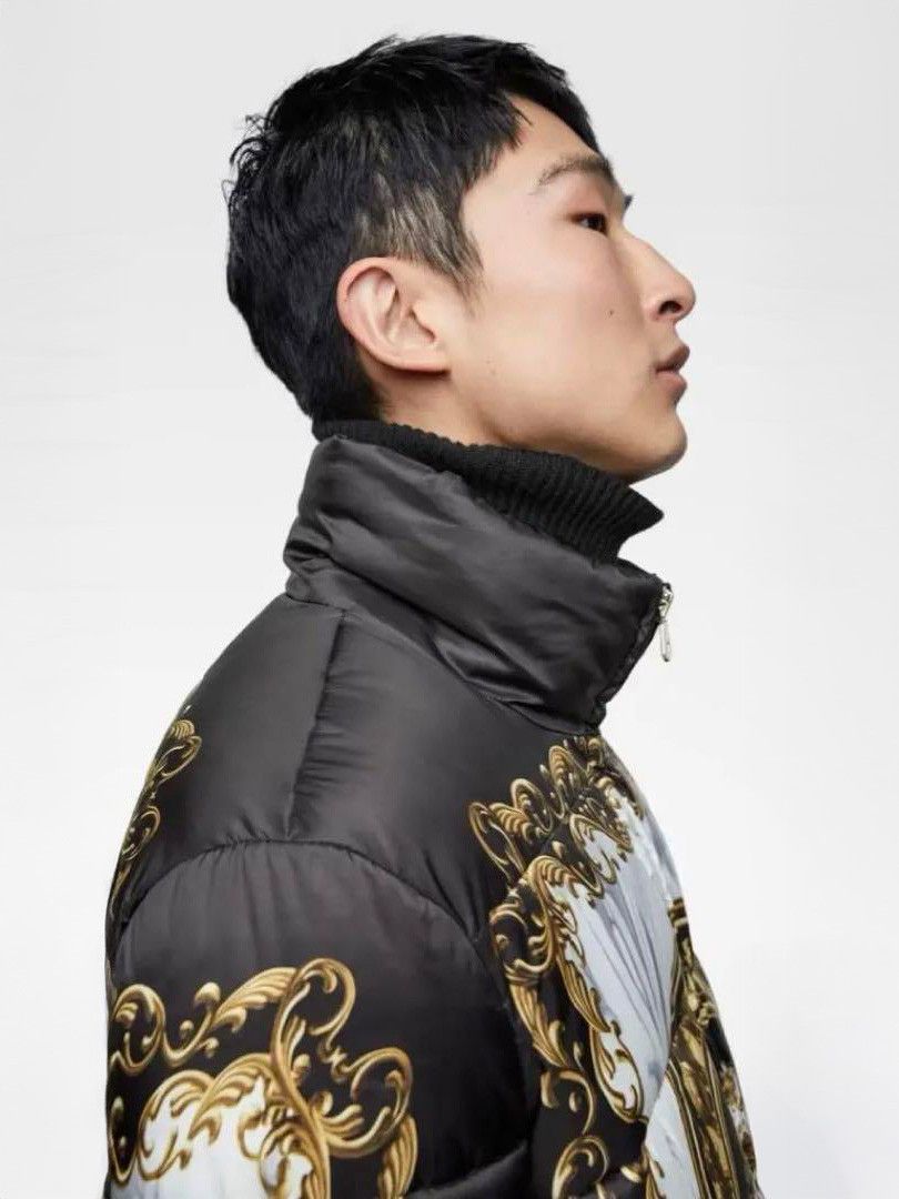 Zara ZARA Baroque-Style Printed Puffer Coat (2019) Size US L / EU 52-54 / 3 - 2 Thumbnail