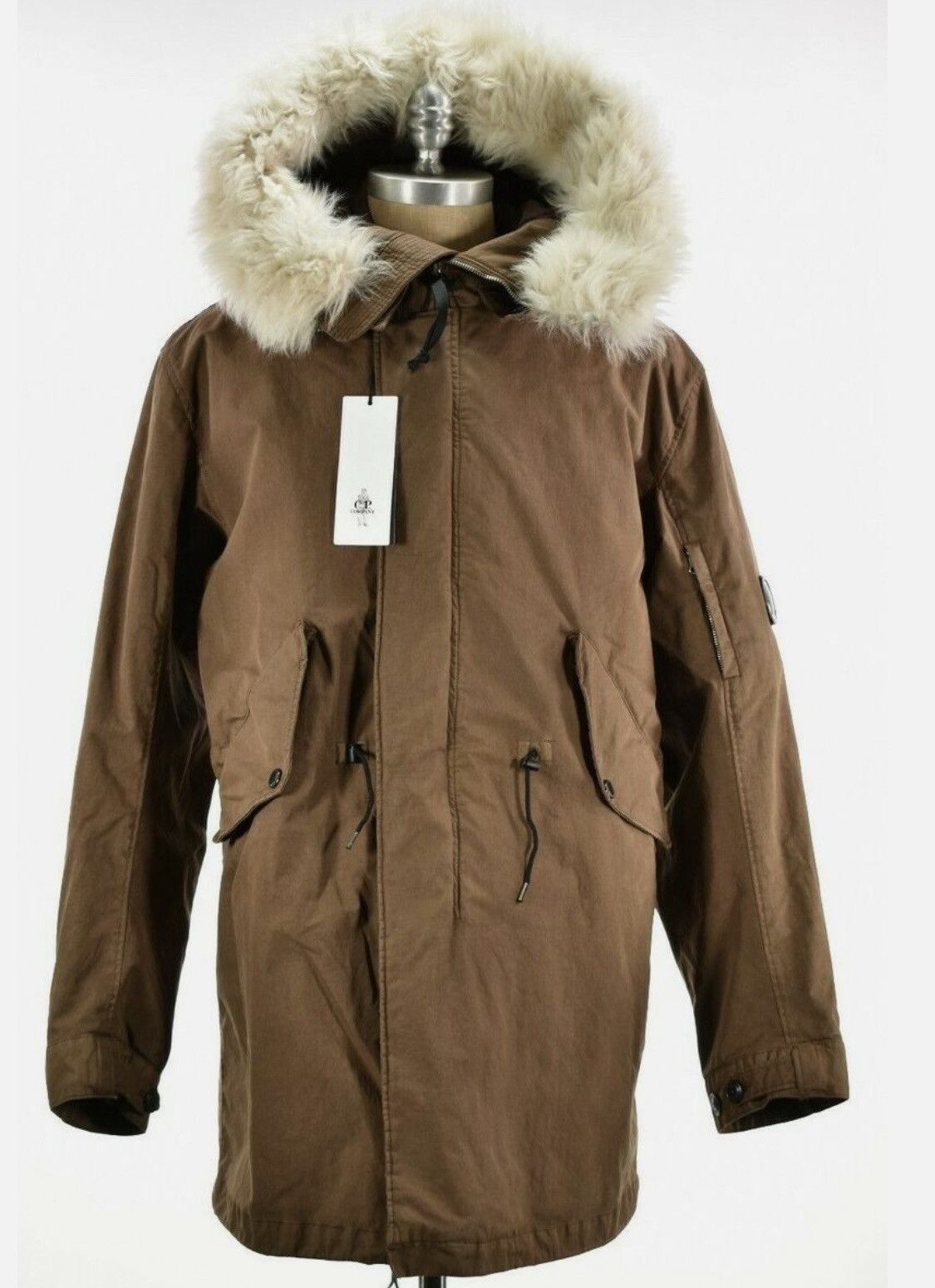 Cp company fur parka hotsell