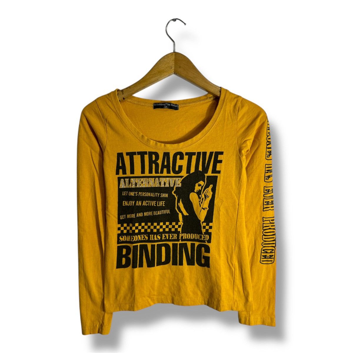 Hysteric Glamour NO KIDDING? ATTRACTIVE BINDING LONG SLEEVE HYSTERIC STYLE Size XS / US 0-2 / IT 36-38 - 1 Thumbnail