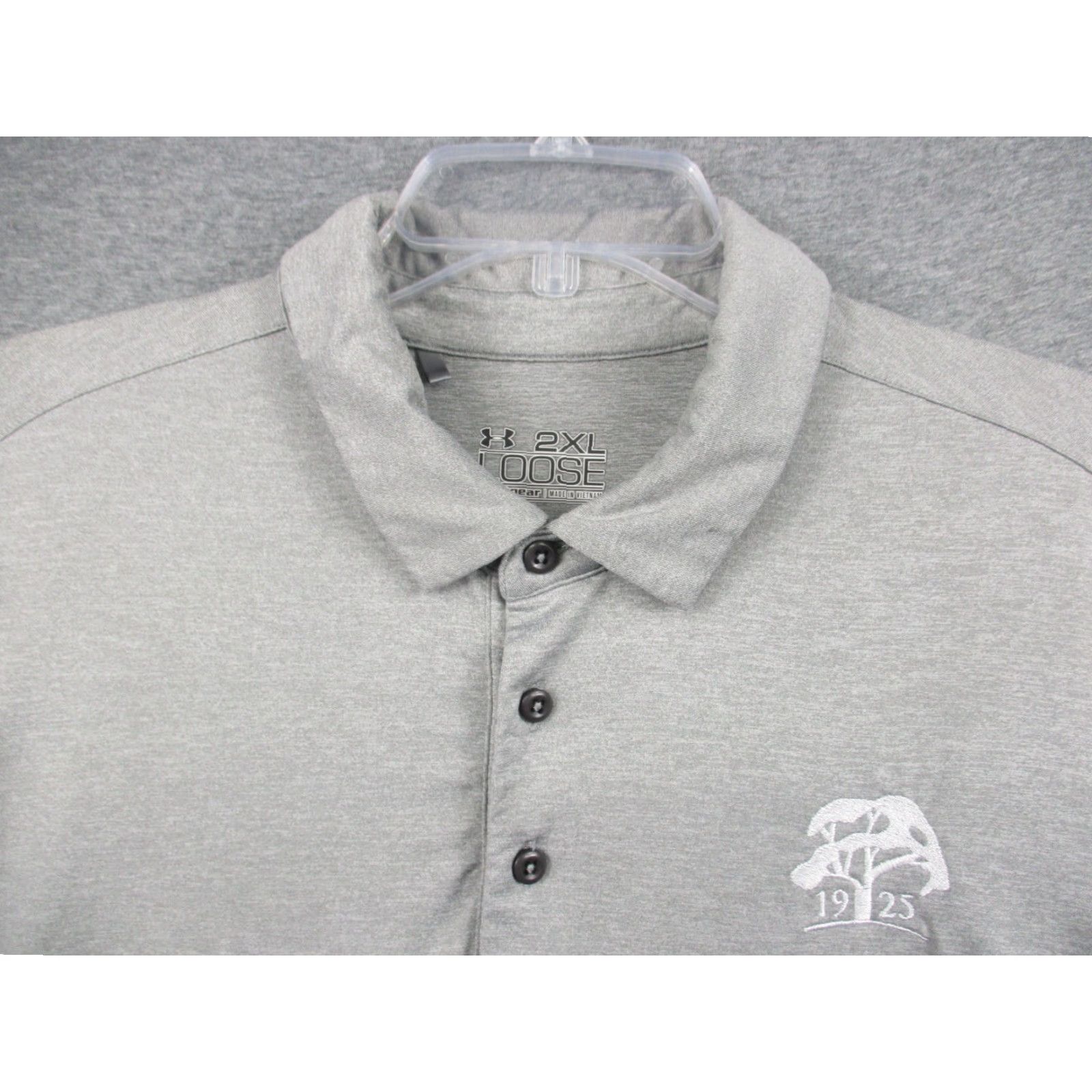 Under Armour Under Armour Polo Shirt XXL Men Golf Short Sleeve Gray Size US XXL / EU 58 / 5 - 3 Thumbnail