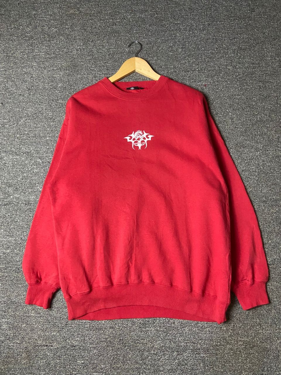 Japanese Brand Bill Crop Dragons Crewneck Sweatshirt (173) Size US L / EU 52-54 / 3 - 1 Thumbnail