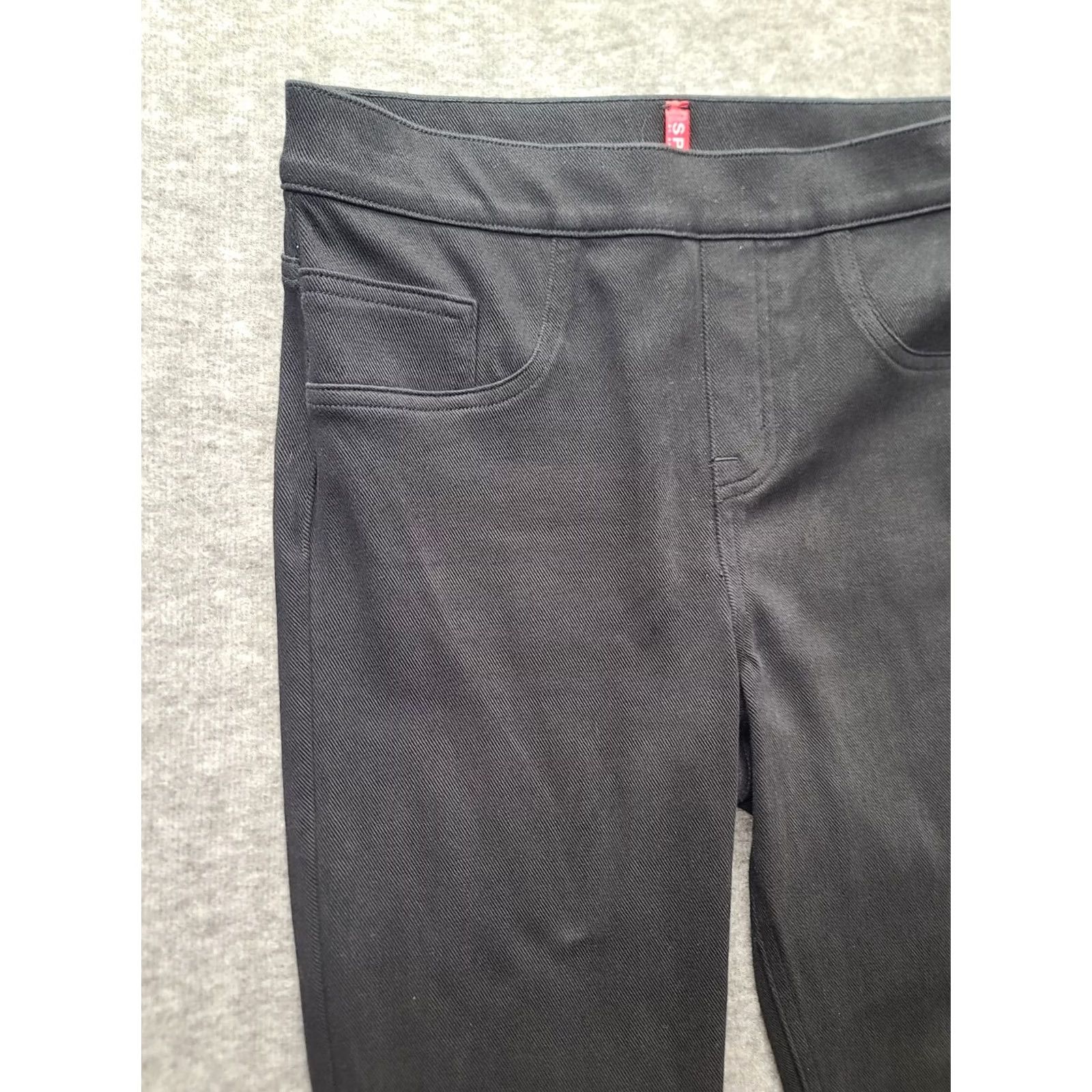 Spanx Spanx Jeans Womens S Skinny Fit Ankle Cut High Rise Shapewear Shaping Jeggings Black Denim Stretch Pull On Inseam 30 in Logo Size 28" / US 6 / IT 42 - 7 Thumbnail
