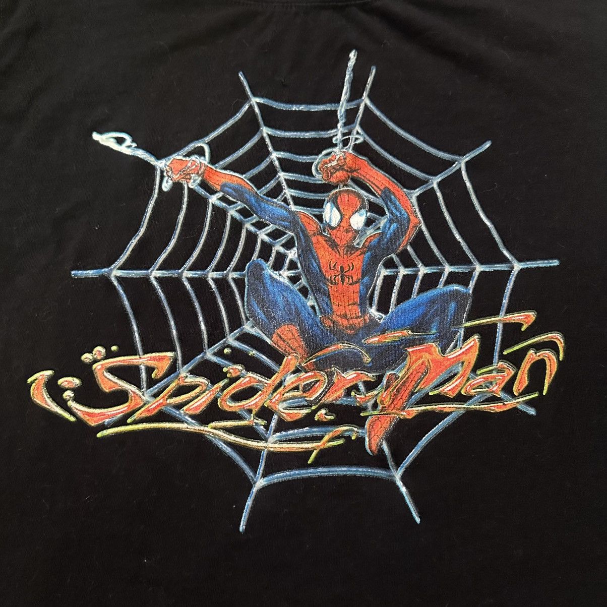 Marvel Comics × Vintage Vintage Rare Marvel Comics Shirt Y2K SpiderMan Size US XXS / EU 40 - 2 Thumbnail