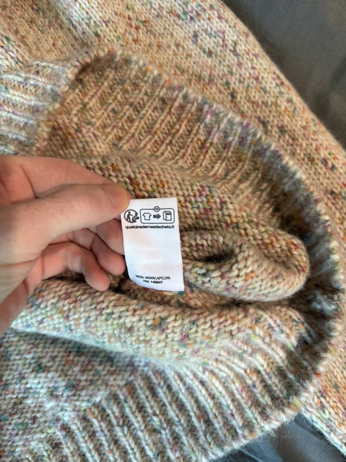 A.P.C. A.P.C. Zachary Sweater Multicolor Size Medium Size US M / EU 48-50 / 2 - 6 Thumbnail