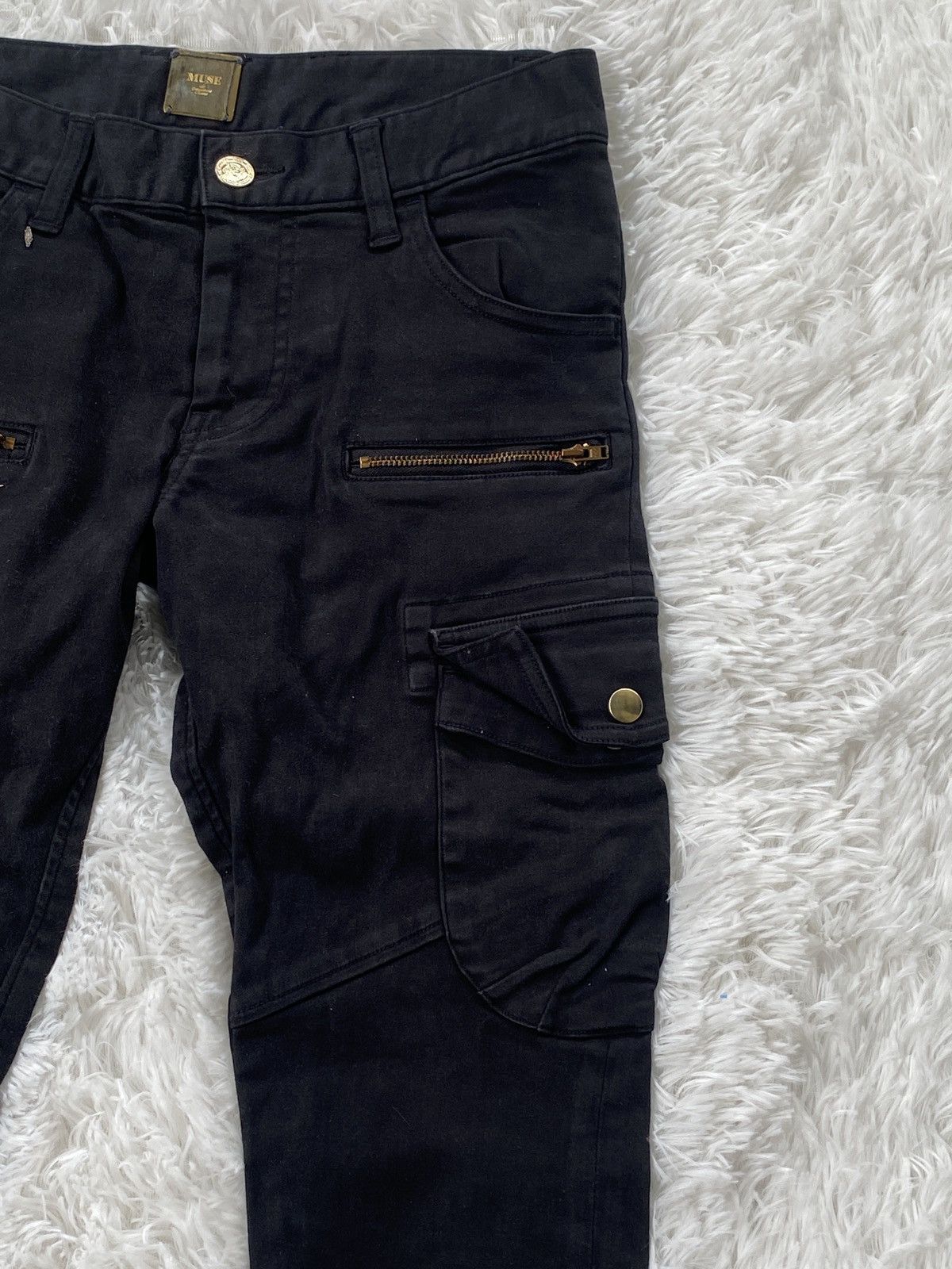 Japanese Brand Binding Now🔥MUSE de Deuxieme Cargo Pants Rare Size US 29 - 4 Thumbnail