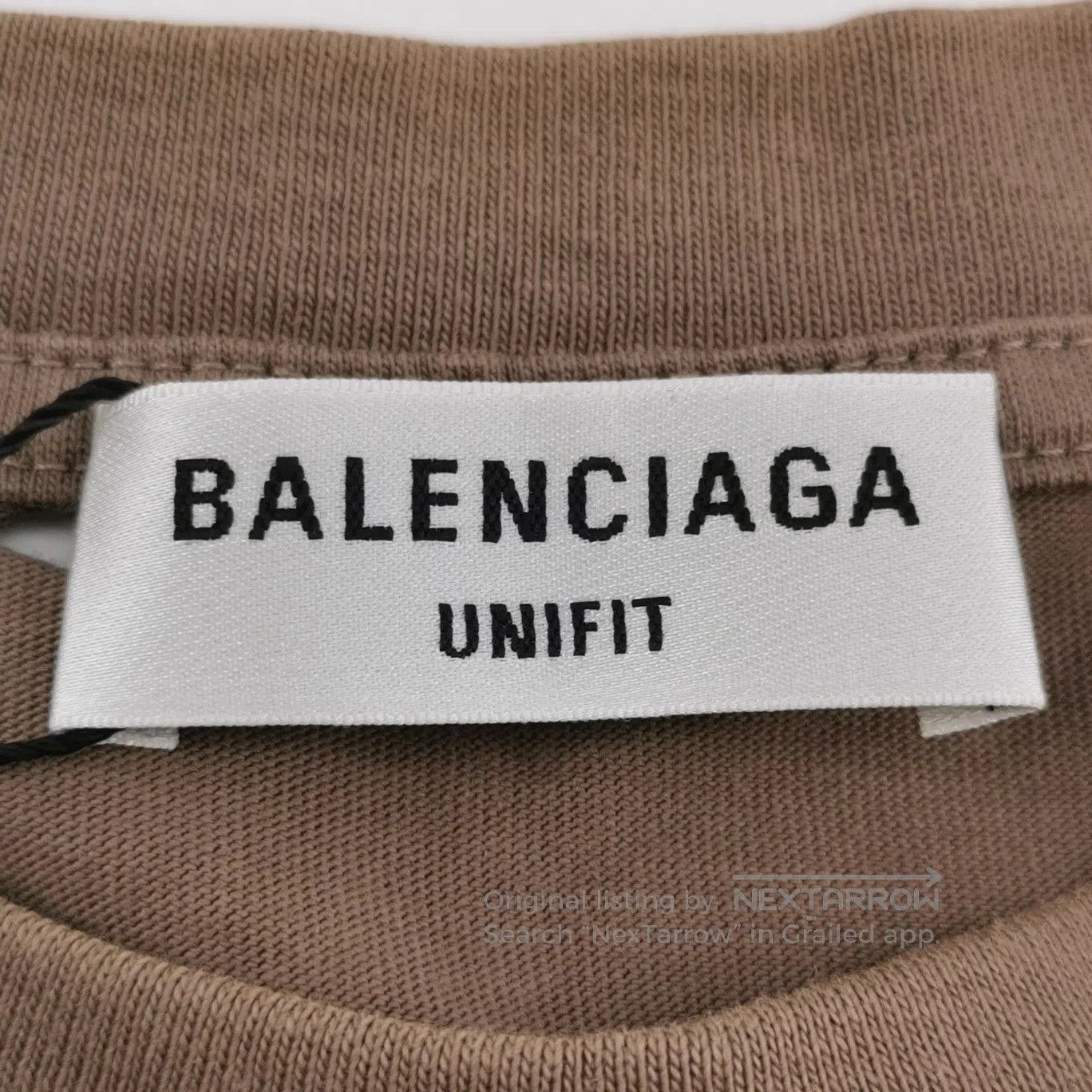 Balenciaga Vintage Balenciaga Distressed Cotton Logo T. Size XS / US 0-2 / IT 36-38 - 5 Thumbnail