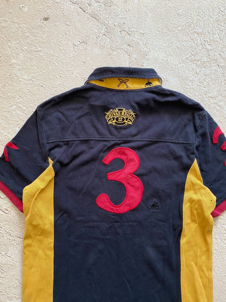 Polo Ralph Lauren × Vintage Polo Ralph Lauren style distressed rugby polo Size US L / EU 52-54 / 3 - 7 Thumbnail