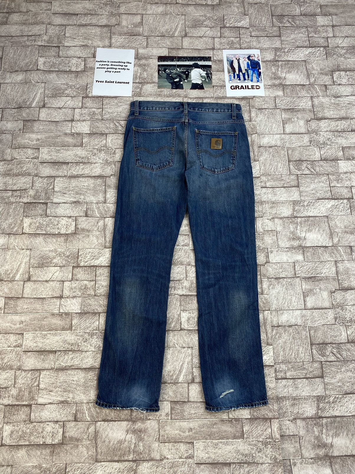 Carhartt Wip × Japanese Brand Vintage Carhartt by Y2K style Jeans Pants Size US 32 / EU 48 - 1 Thumbnail