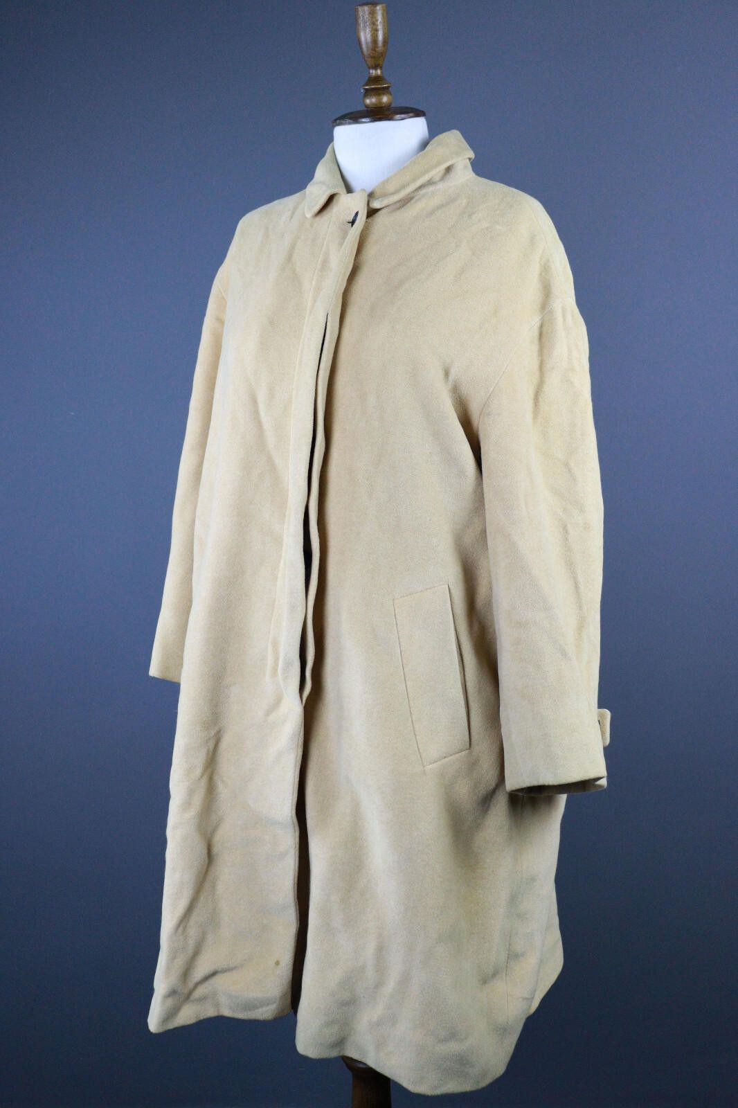 Jil Sander Jil Sander Beige Alpaca Wool Overcoat Size 36 / Small Size M / US 6-8 / IT 42-44 - 1 Thumbnail