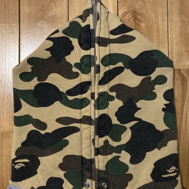 Bape BAPE 1st Camo x Gray Full Zip Hoodie a bathing ape NIGO Size US XXL / EU 58 / 5 - 3 Thumbnail